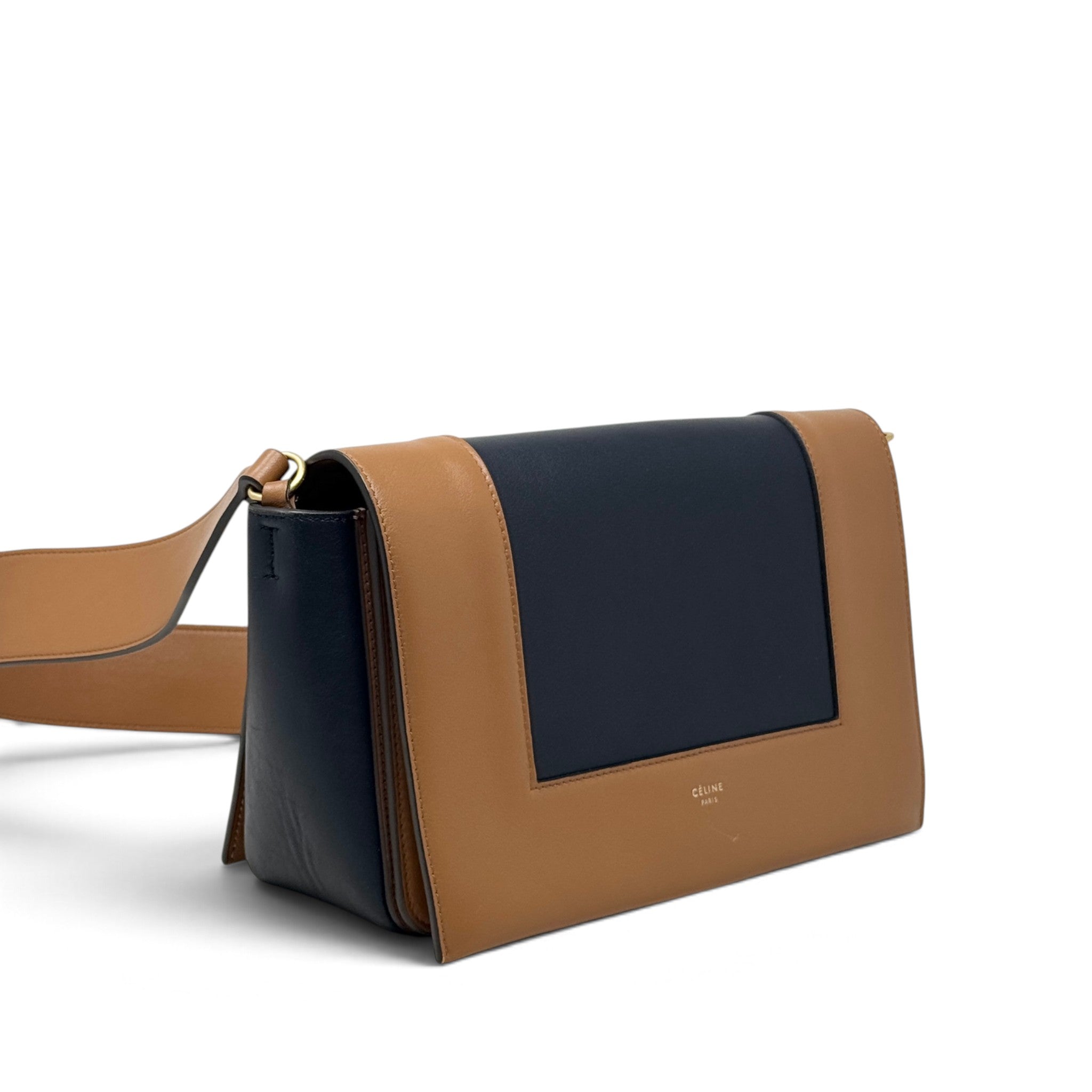 Celine Brown Medium Frame Bag