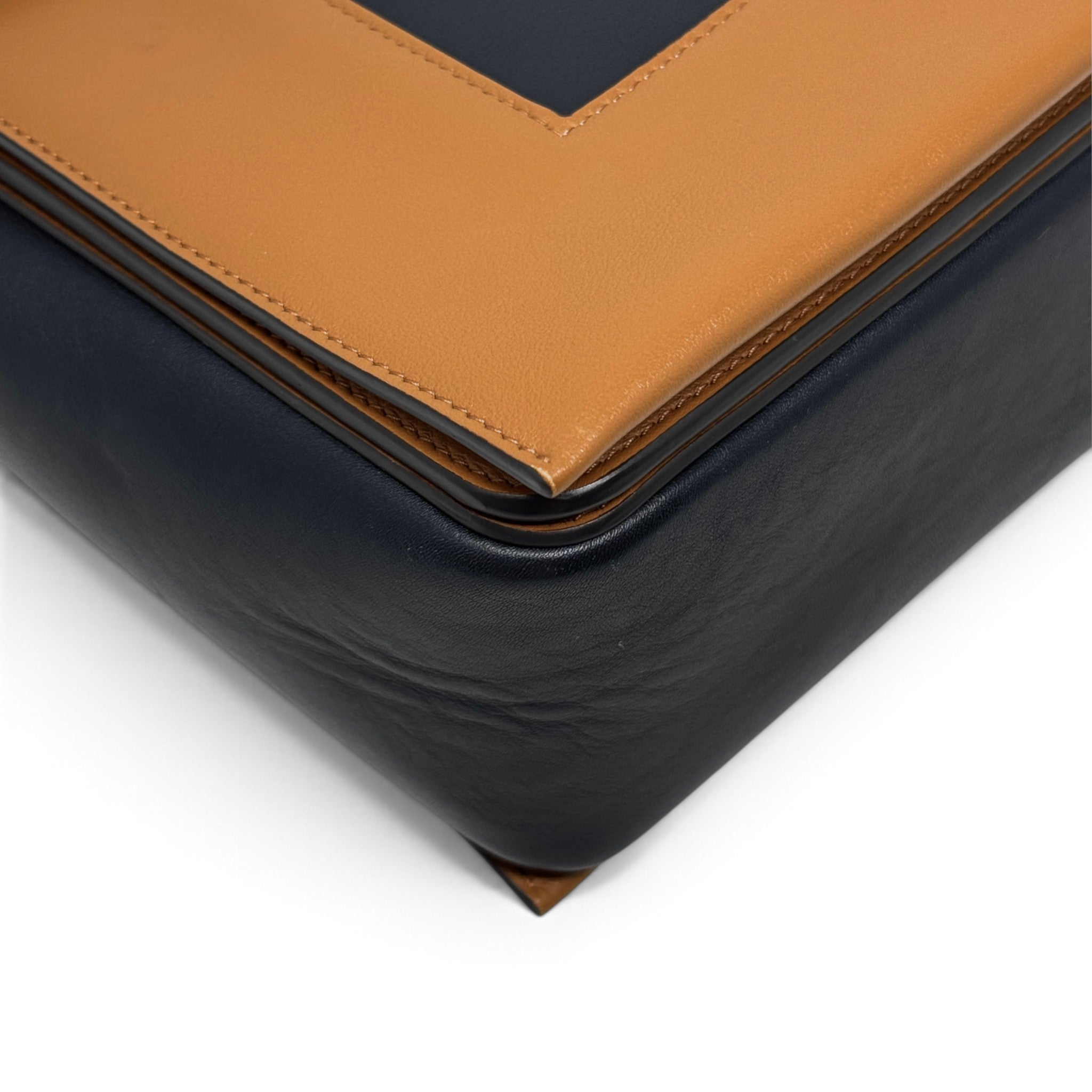 Celine Brown Medium Frame Bag