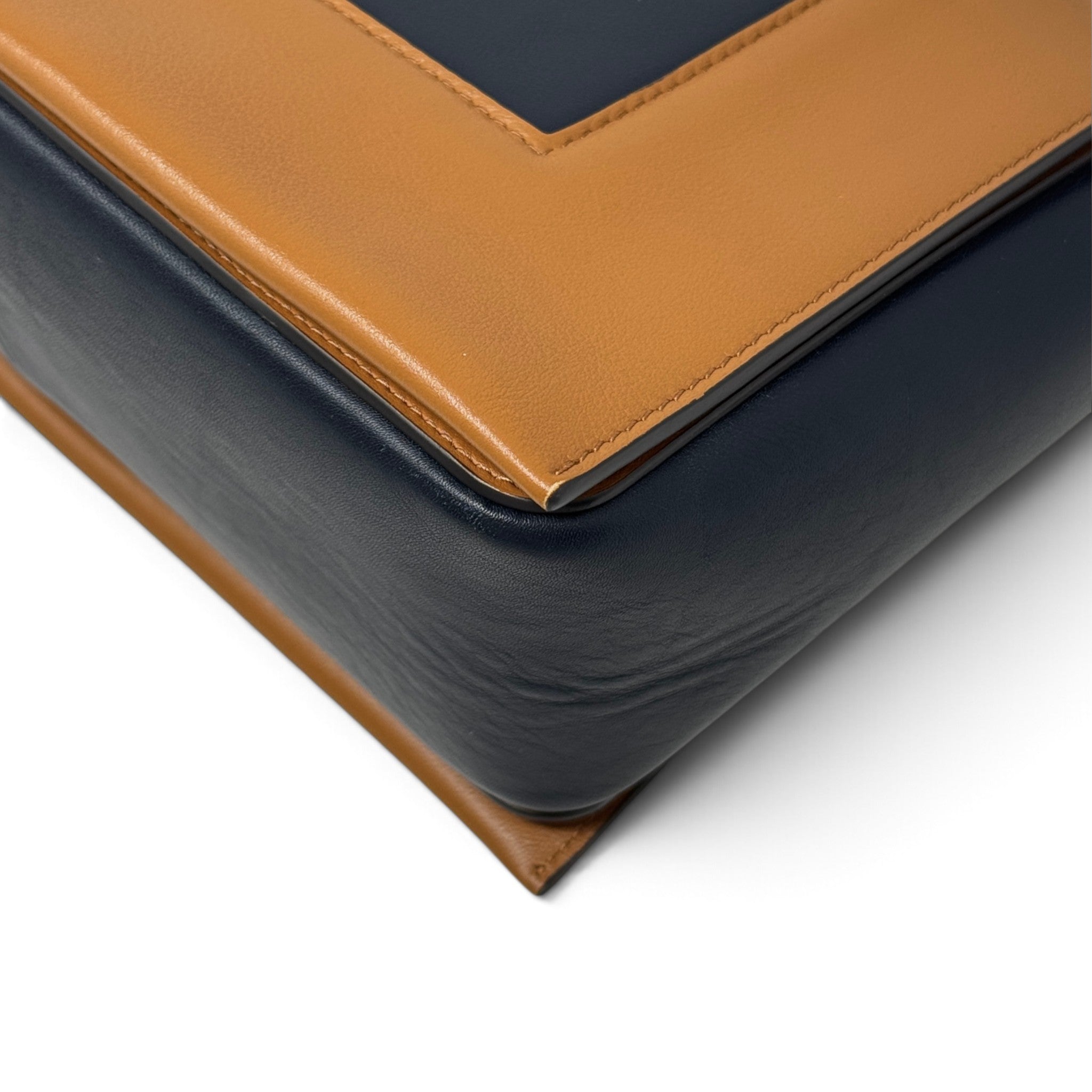Celine Brown Medium Frame Bag