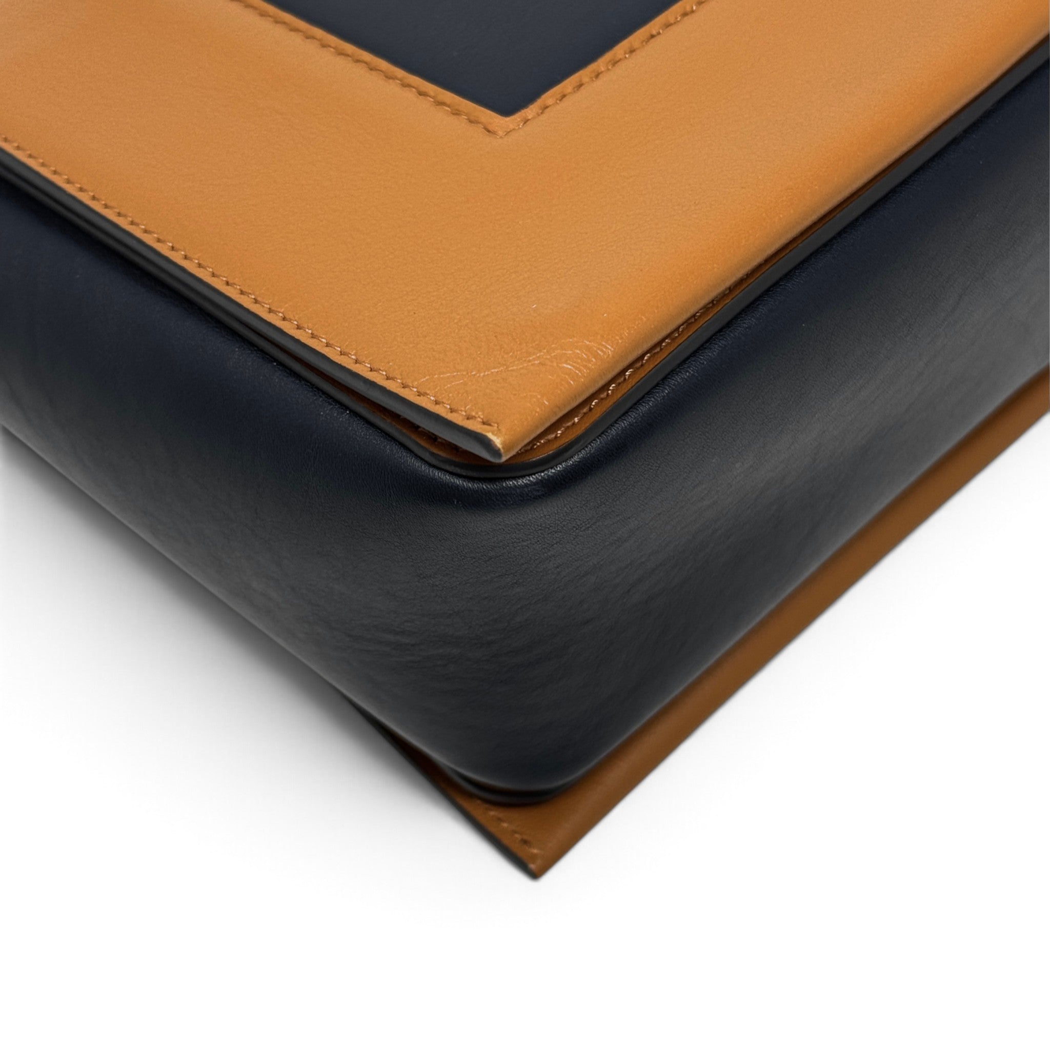Celine Brown Medium Frame Bag