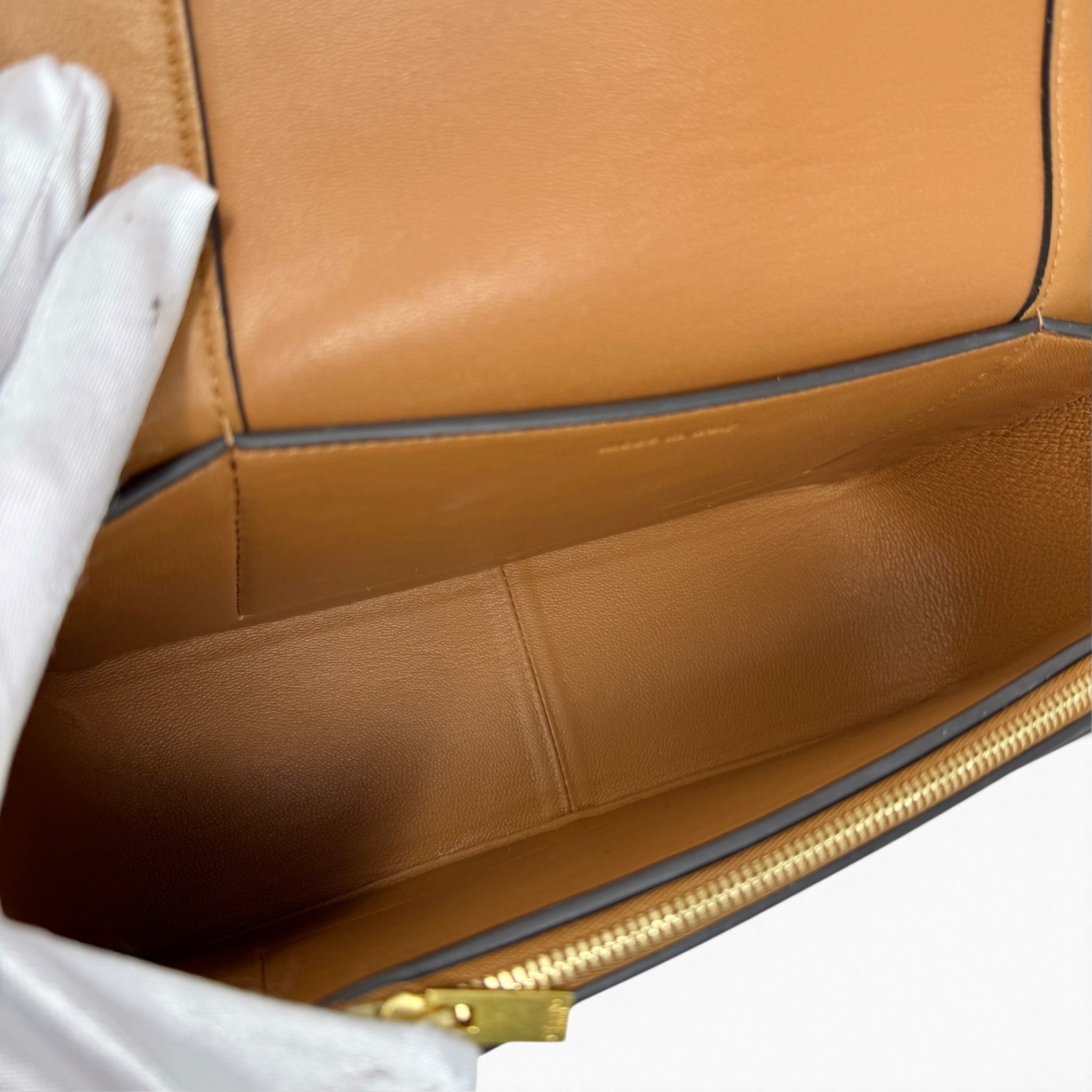 Celine Brown Medium Frame Bag