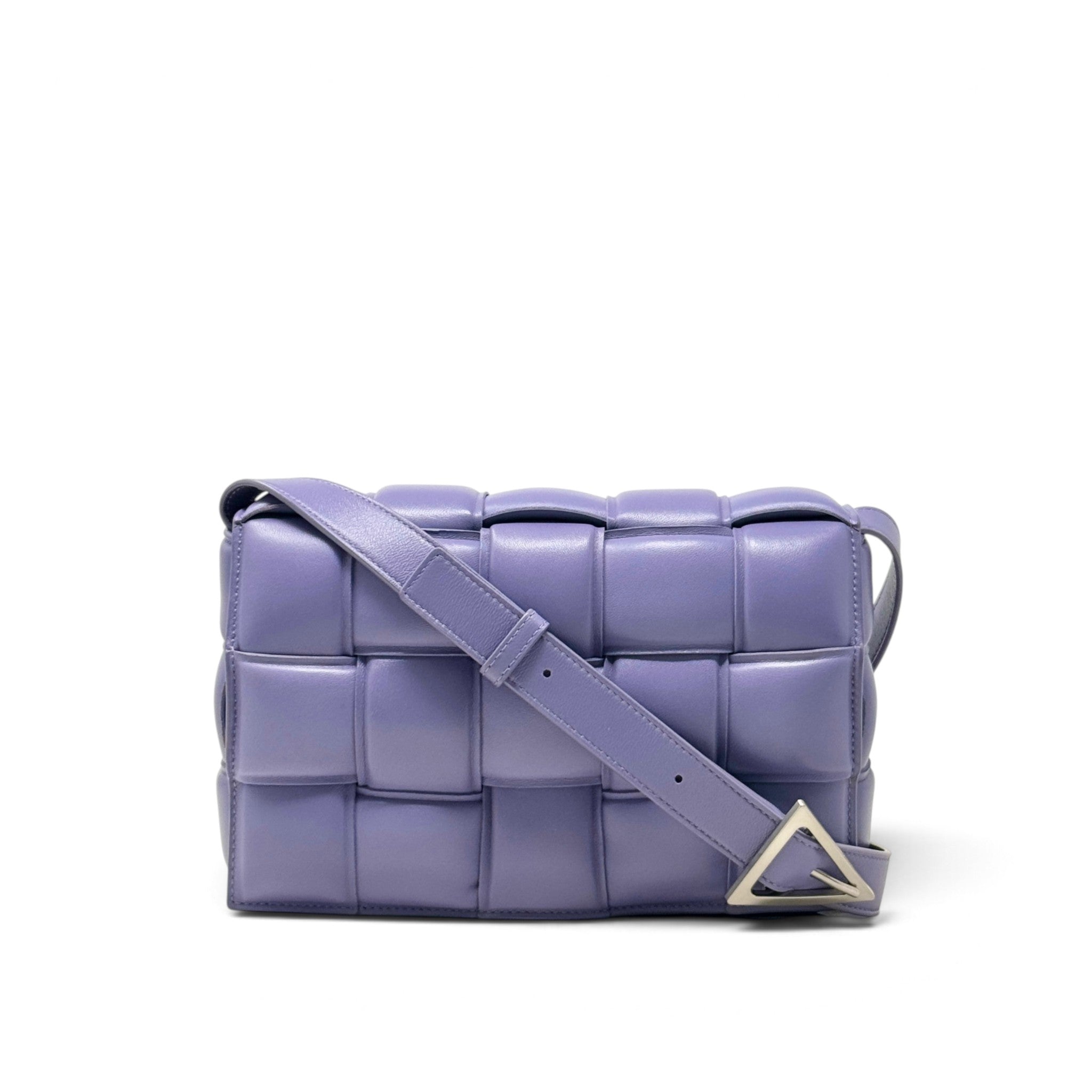 Bottega Veneta Purple Padded Cassette Bag