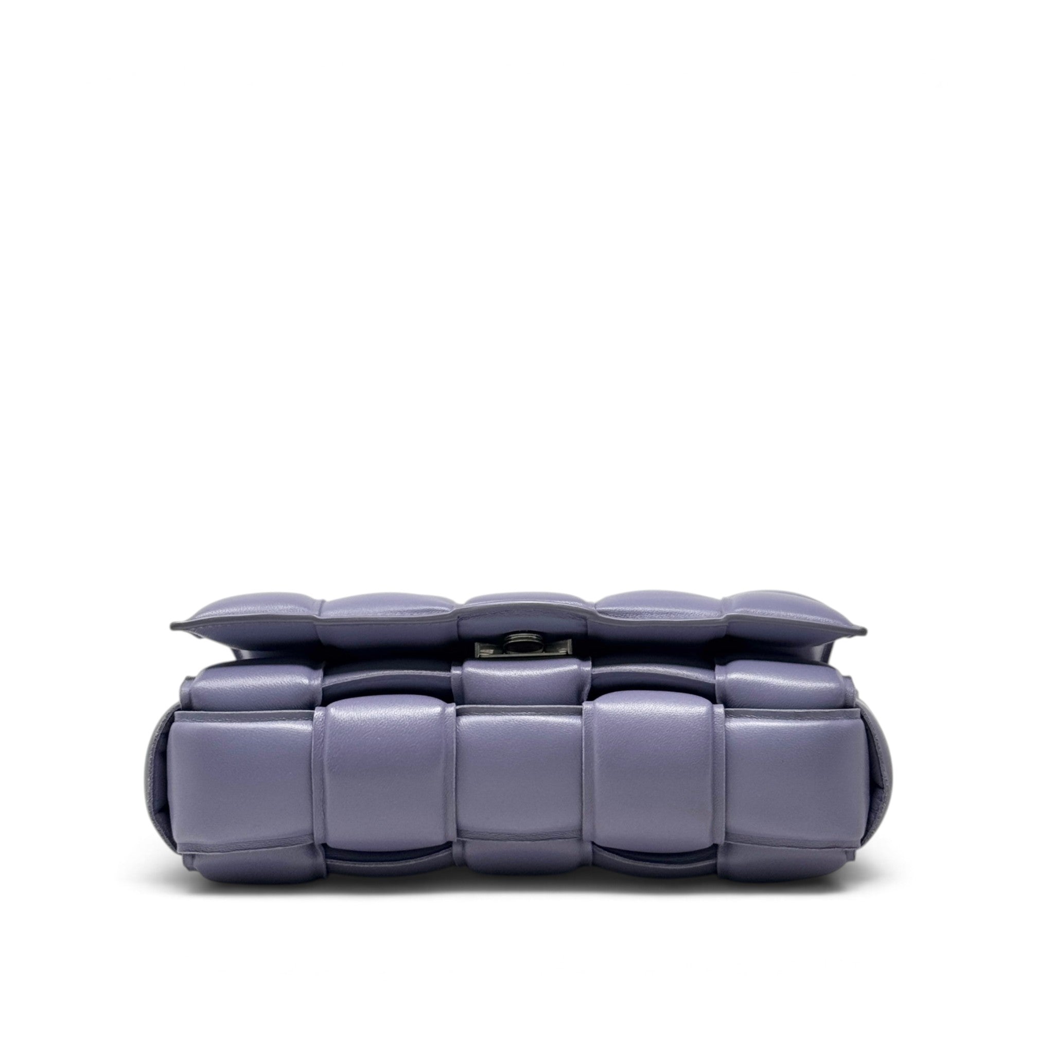 Bottega Veneta Purple Padded Cassette Bag