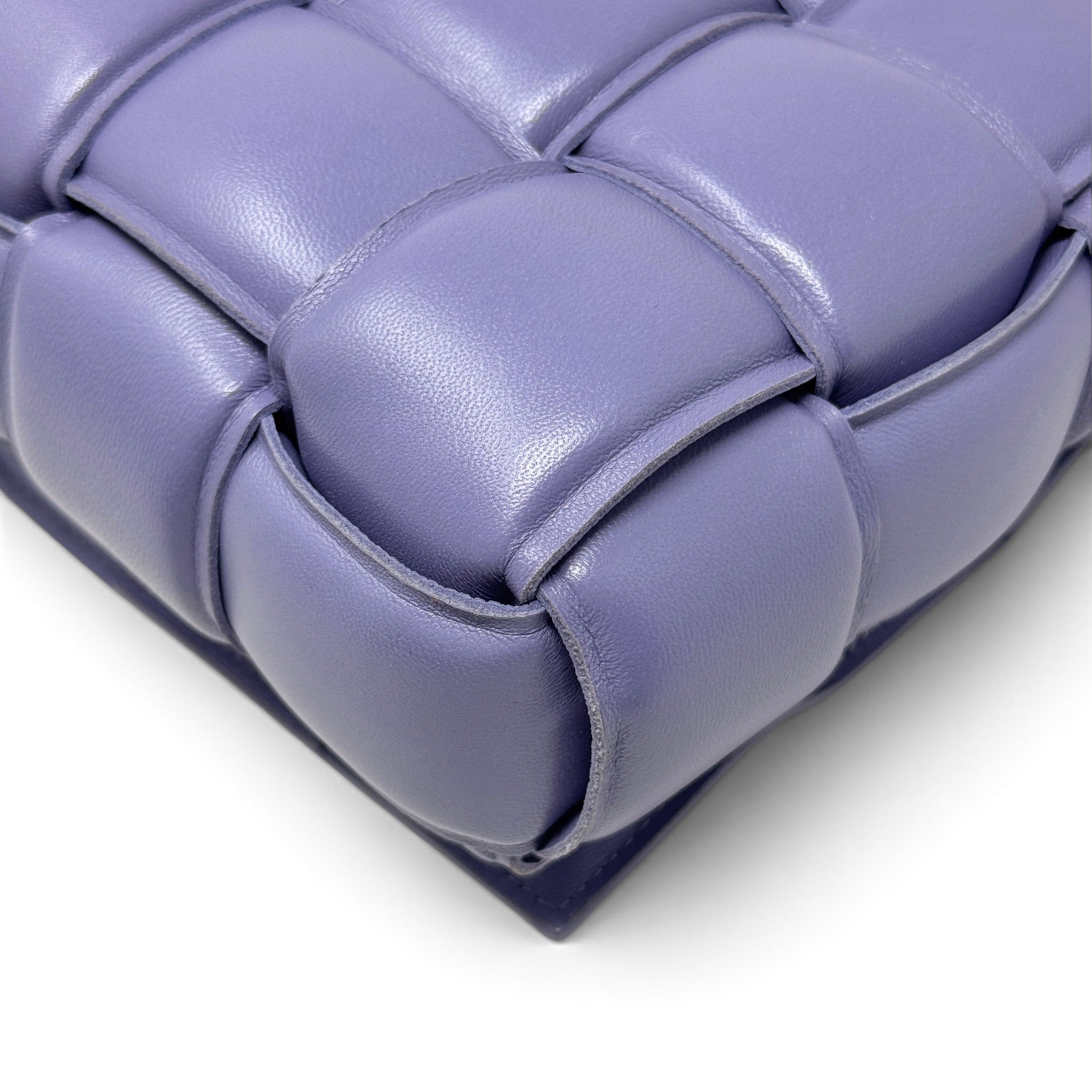 Bottega Veneta Purple Padded Cassette Bag