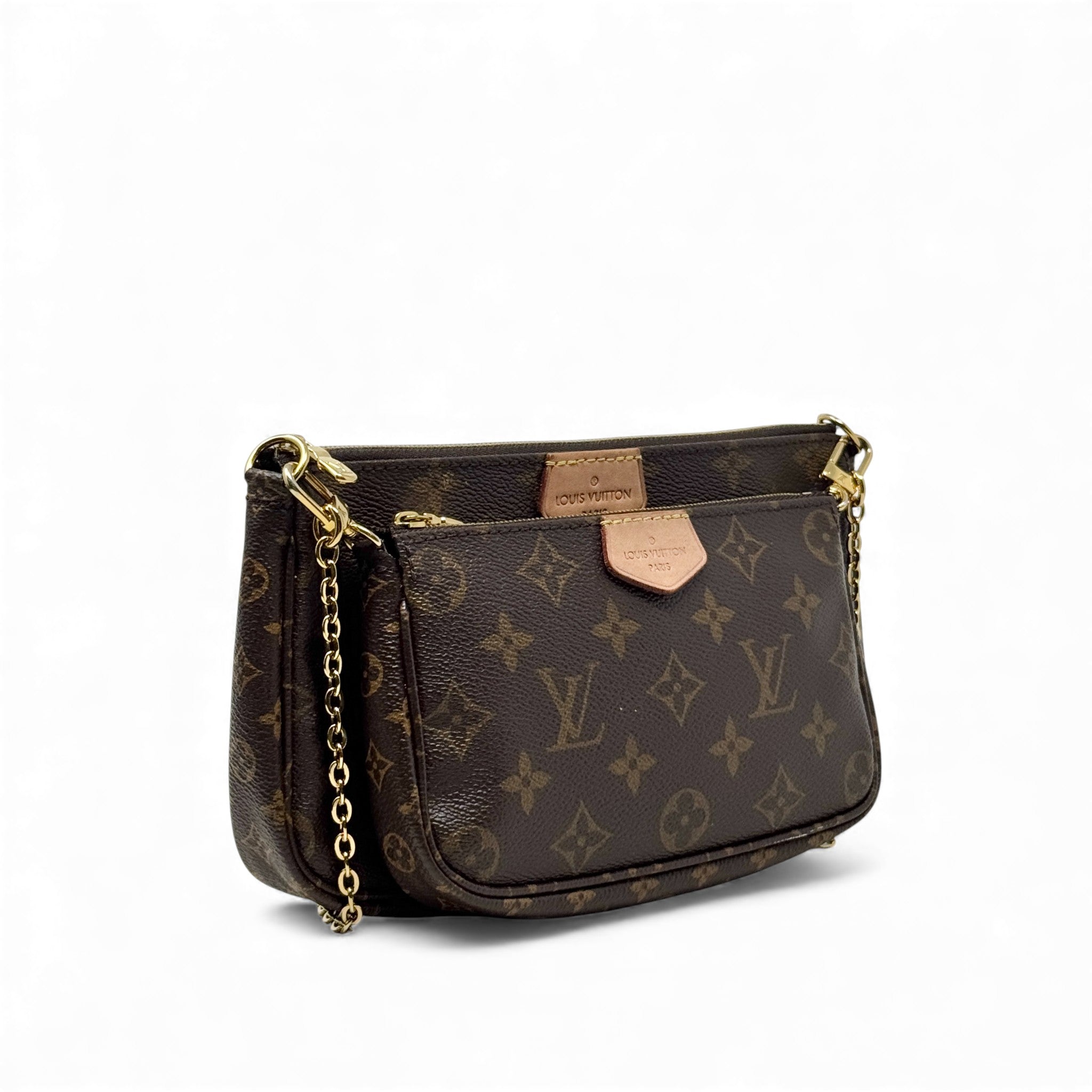 Louis Vuitton Khaki Monogram Multi Pochette