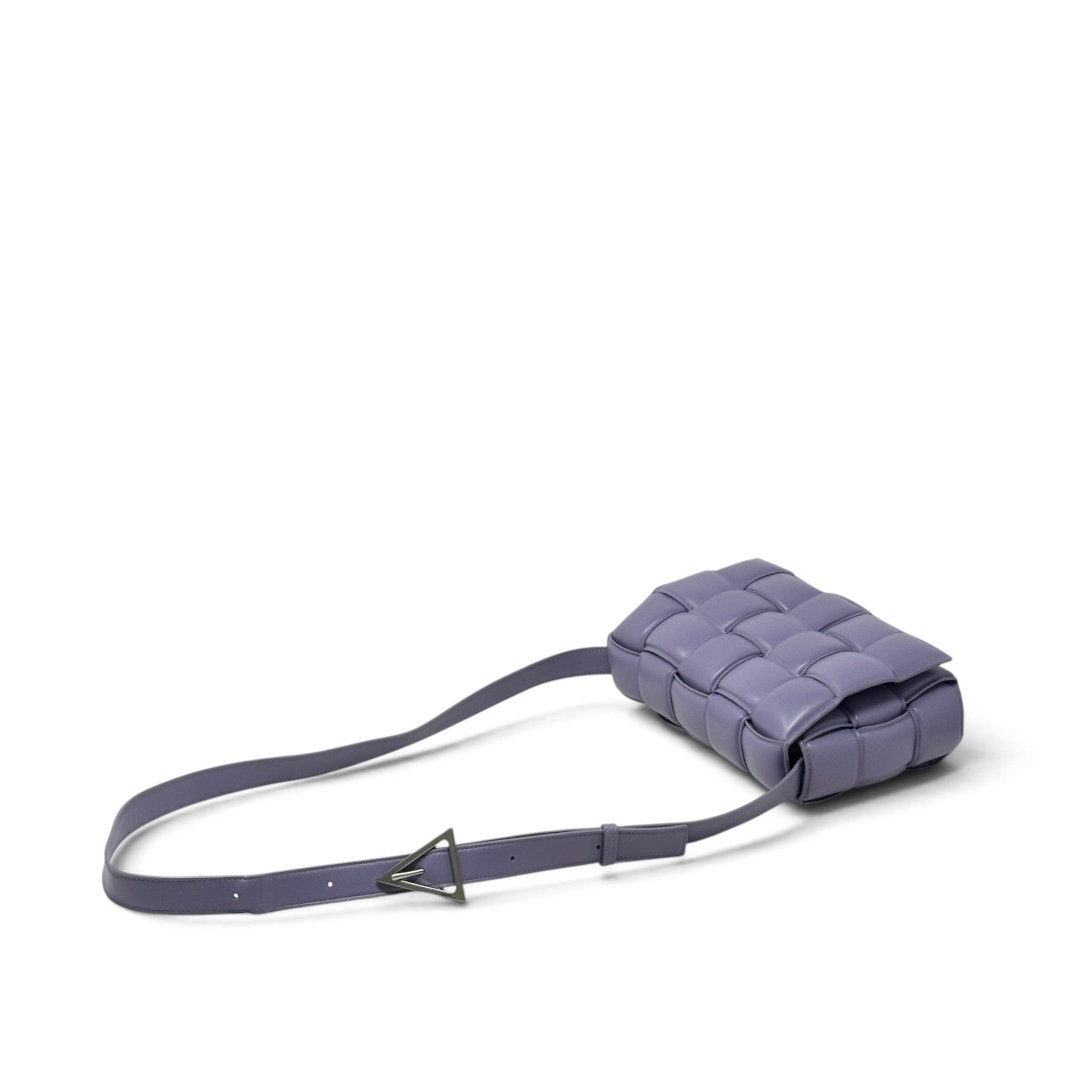 Bottega Veneta Purple Padded Cassette Bag