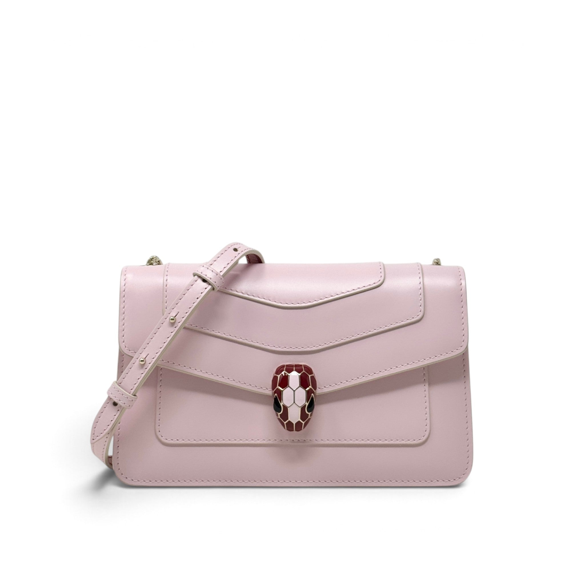 Bvlgari Pink Small Serpenti Bag