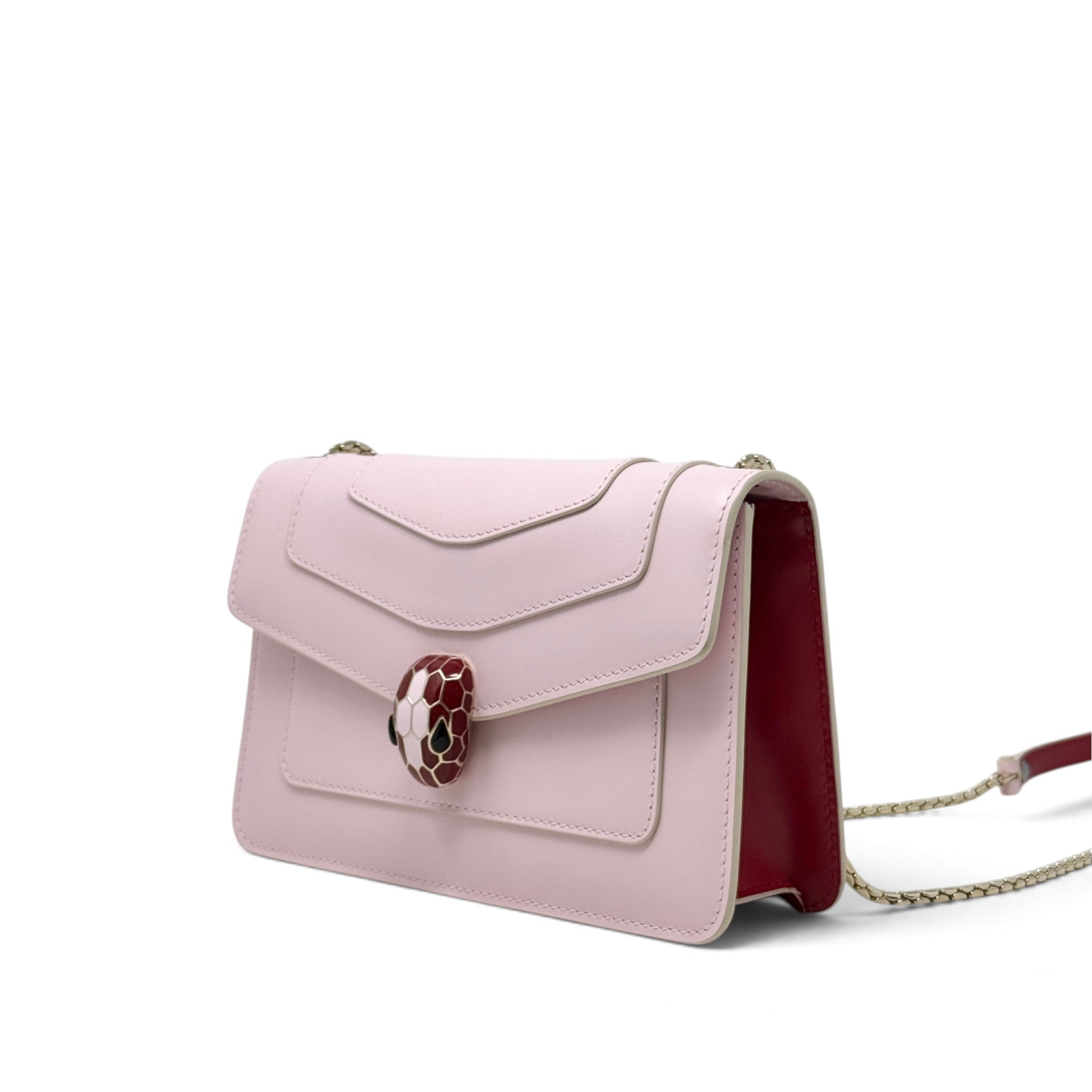 Bvlgari Pink Small Serpenti Bag