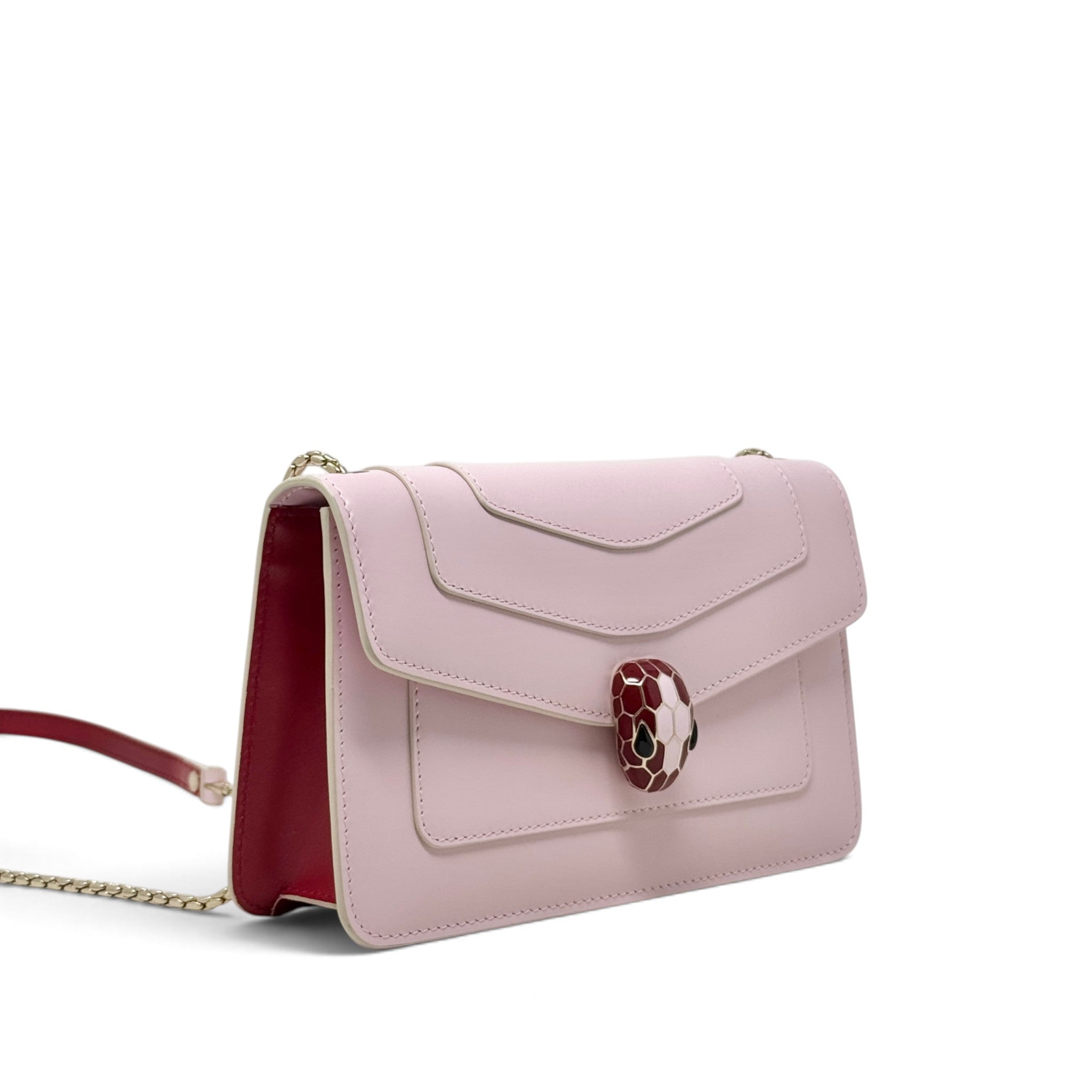 Bvlgari Pink Small Serpenti Bag
