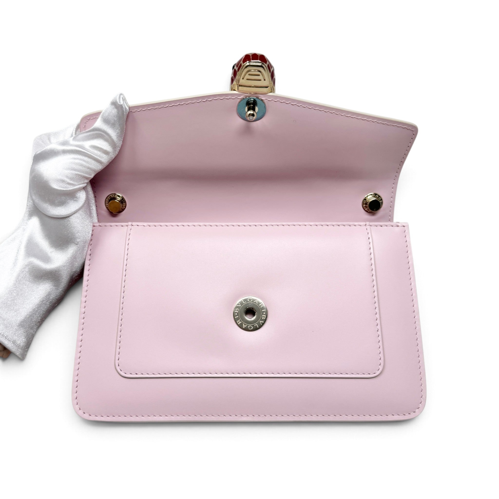 Bvlgari Pink Small Serpenti Bag