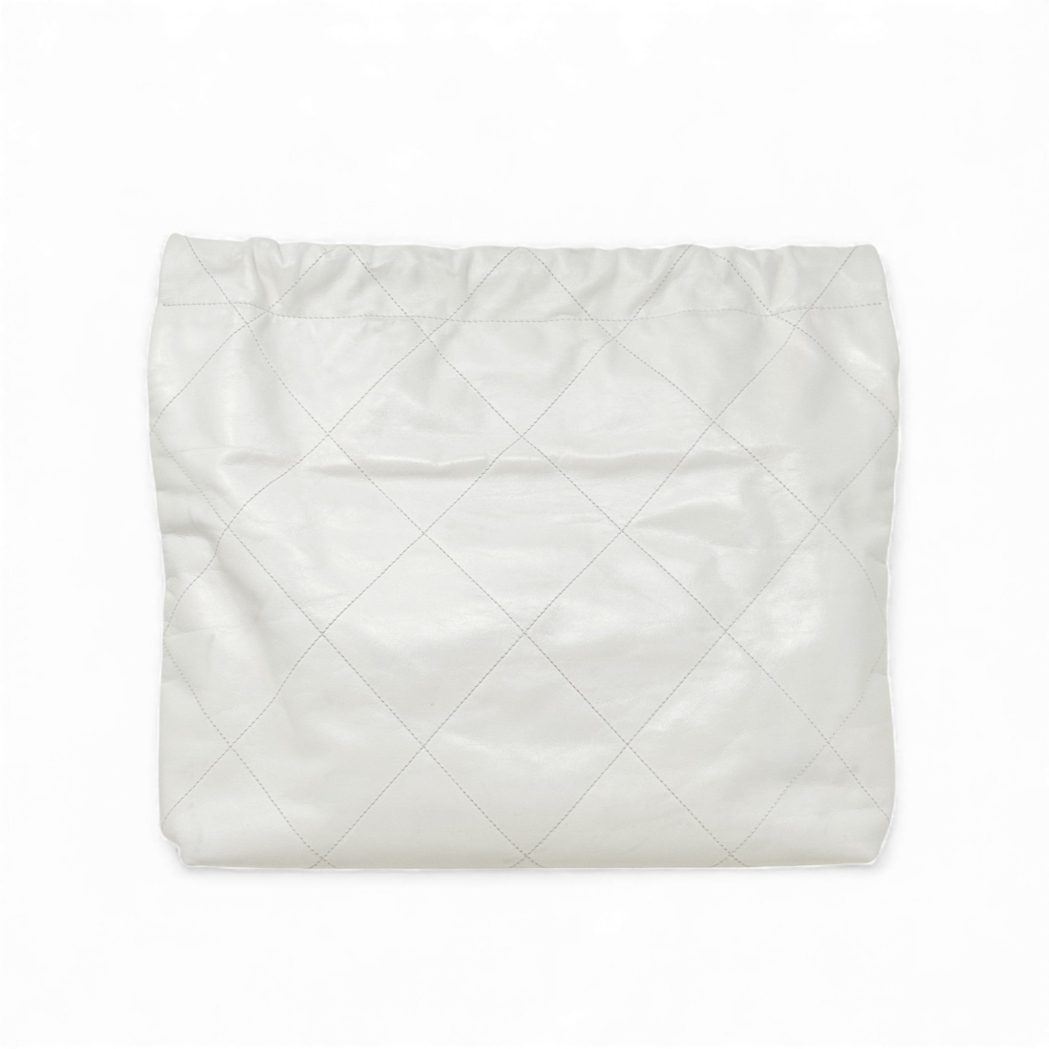 Chanel White Small 22 Hobo With Pouch