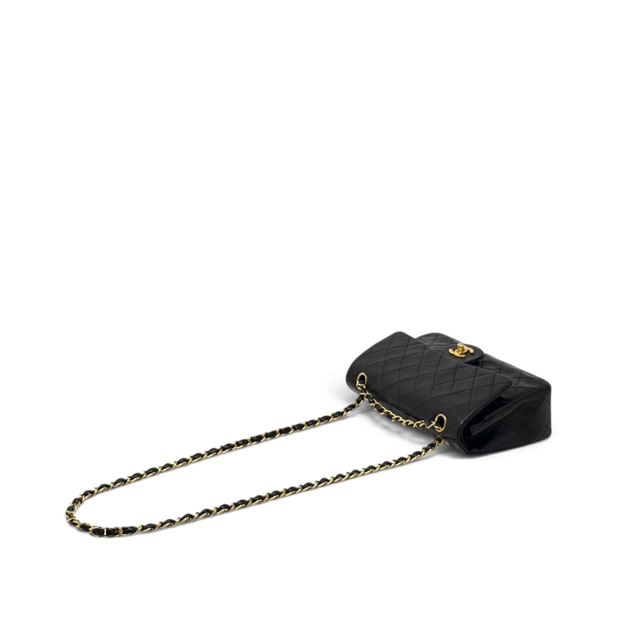 Chanel Black Small Vintage Classic Flap