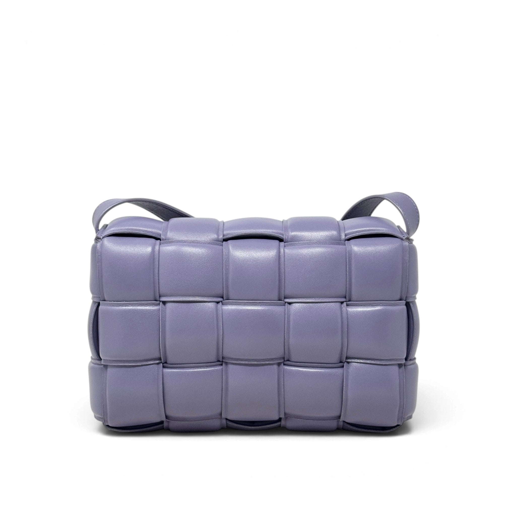 Bottega Veneta Purple Padded Cassette Bag