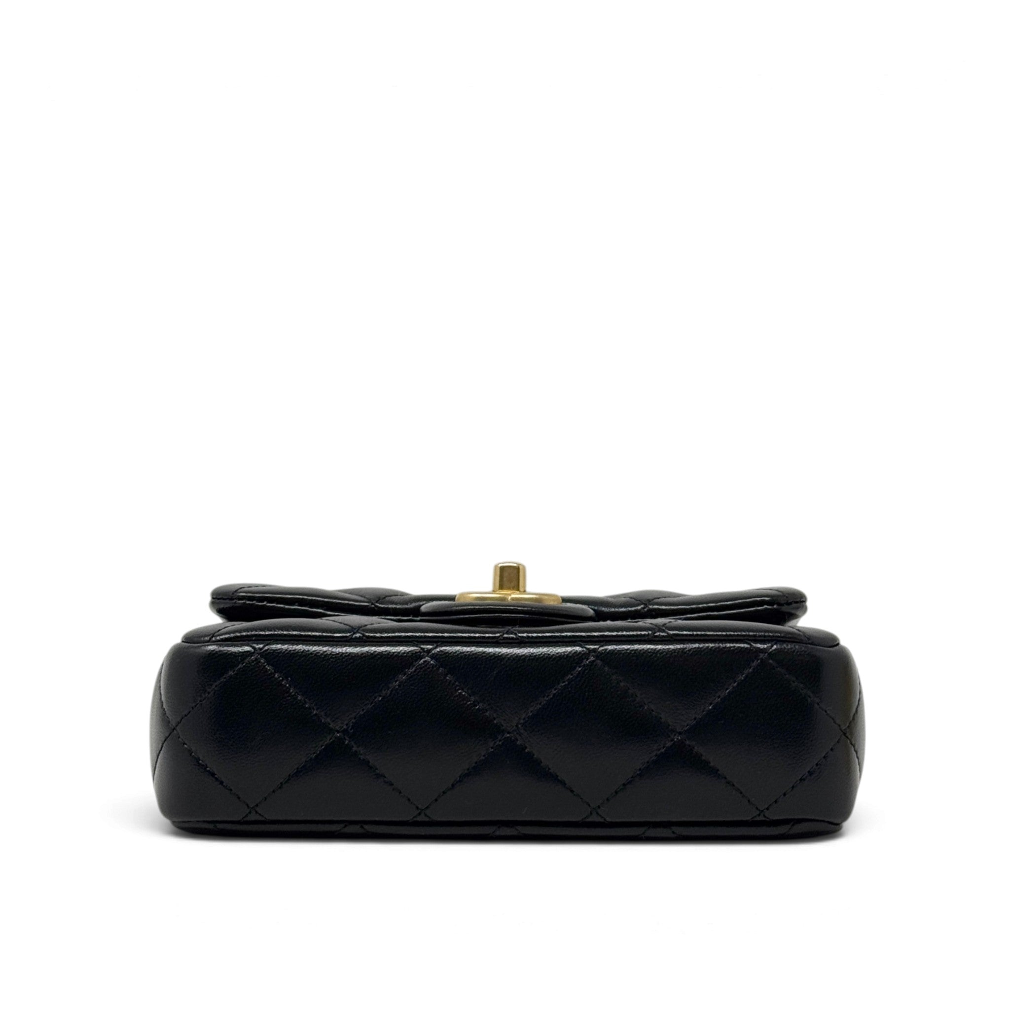 Chanel Black Sweetheart Crush Mini Flap