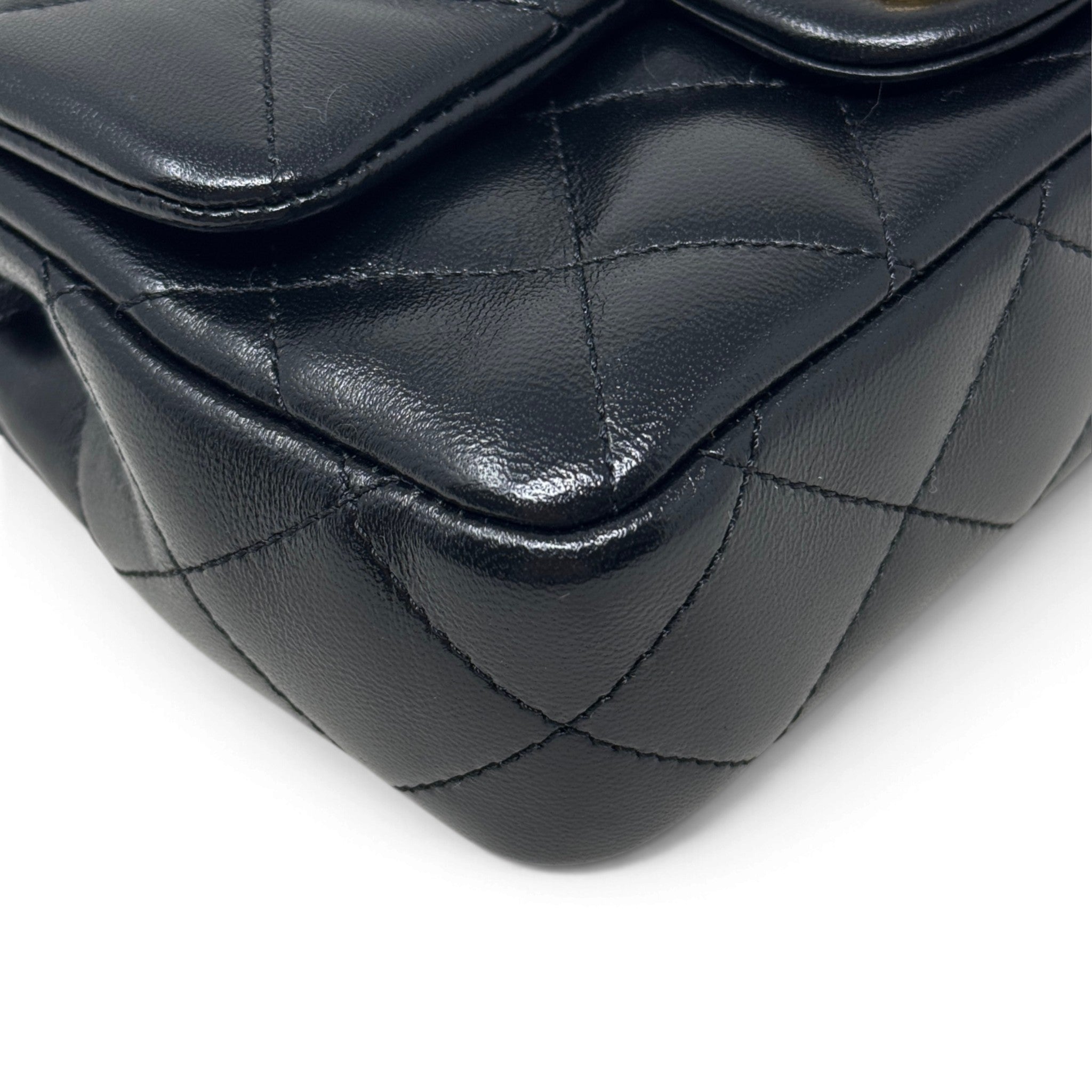 Chanel Black Sweetheart Crush Mini Flap