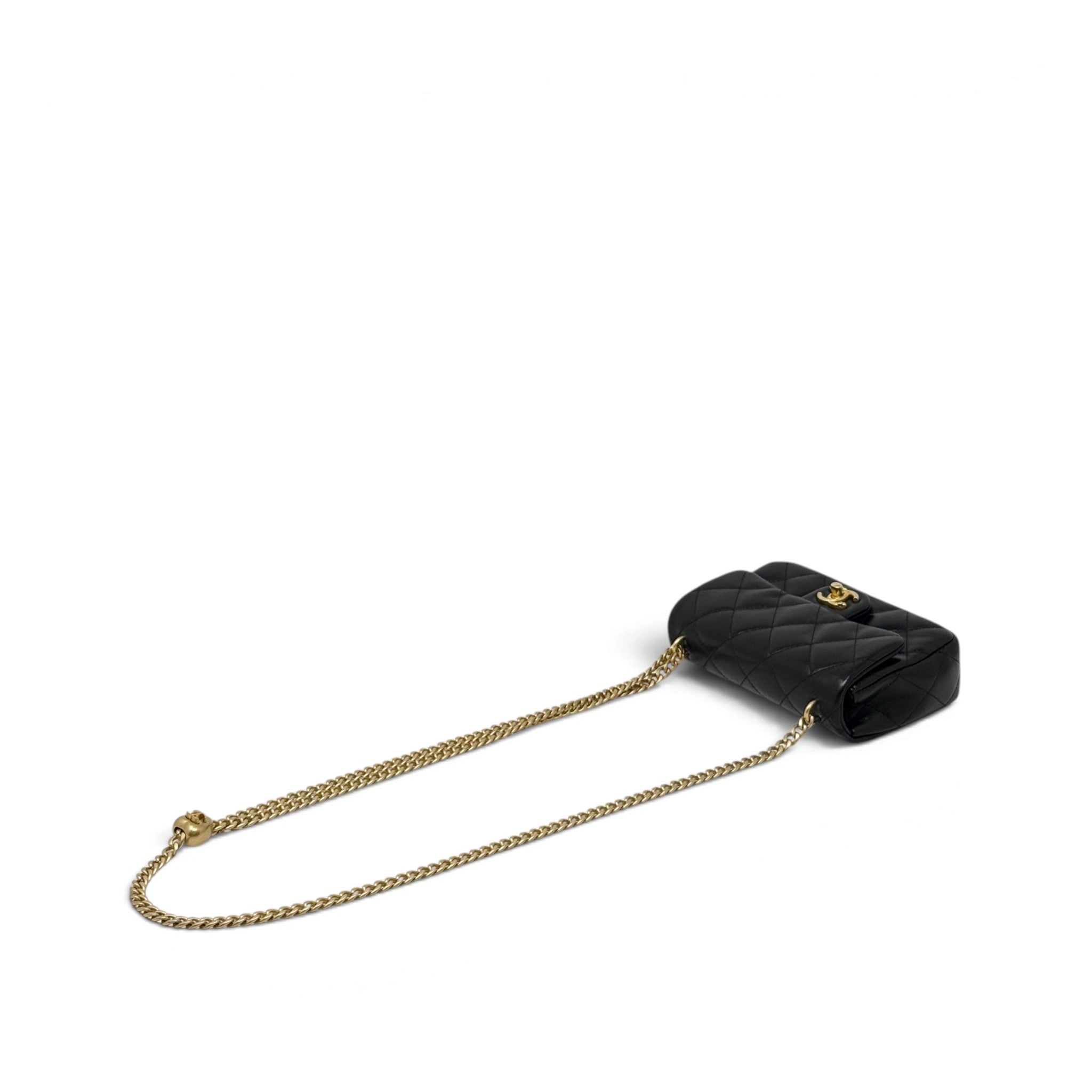 Chanel Black Sweetheart Crush Mini Flap
