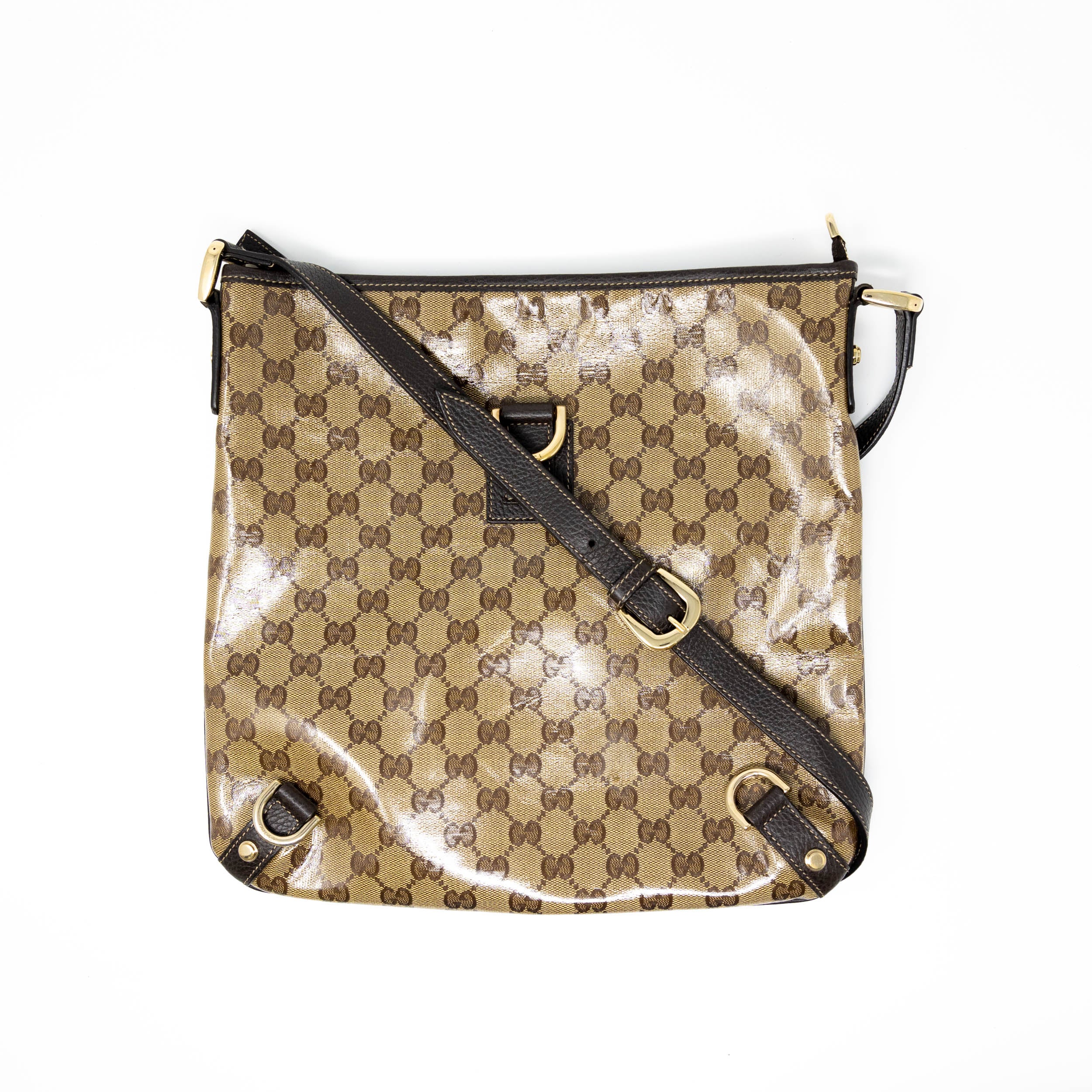 Gucci Brown Abbey Messenger Bag