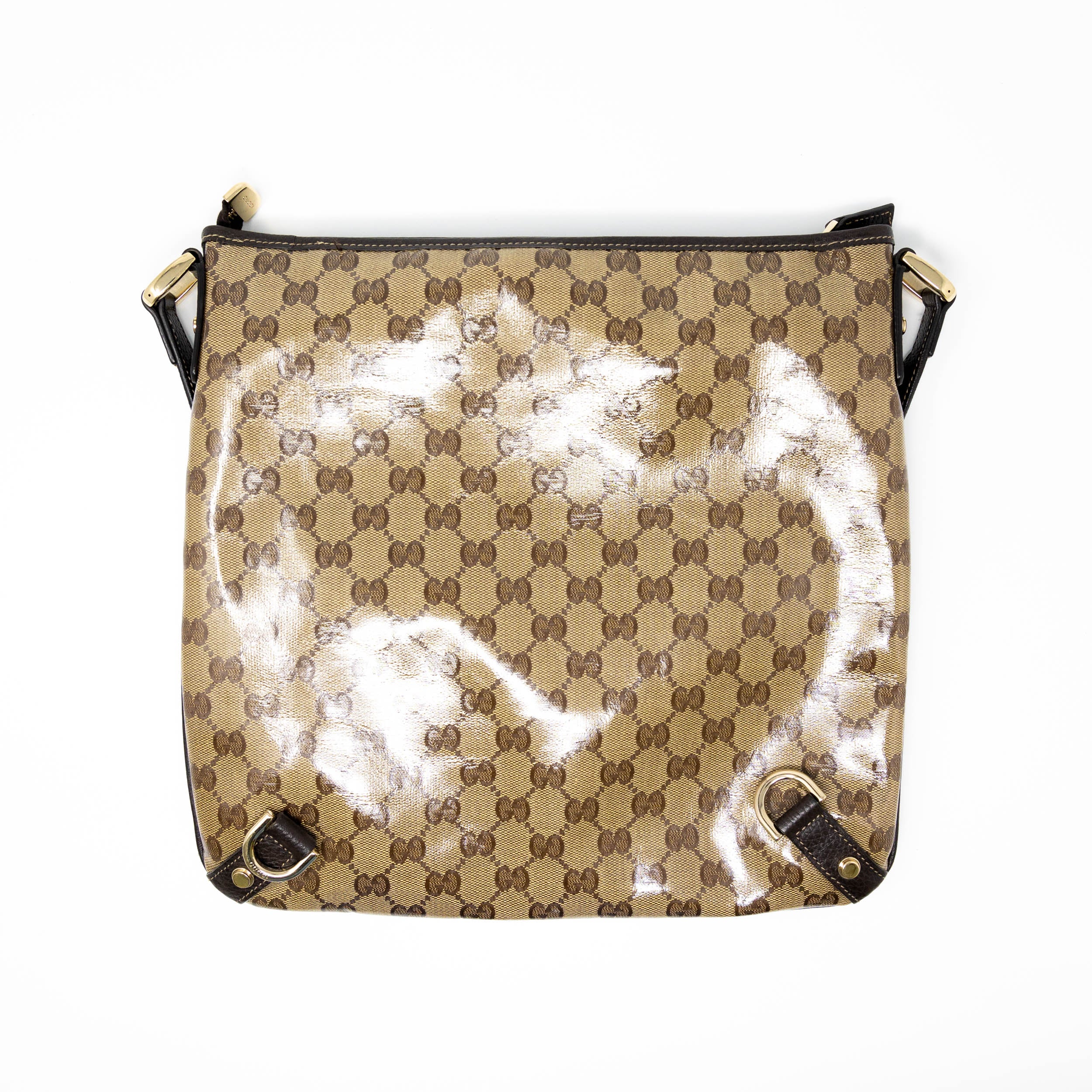 Gucci Brown Abbey Messenger Bag