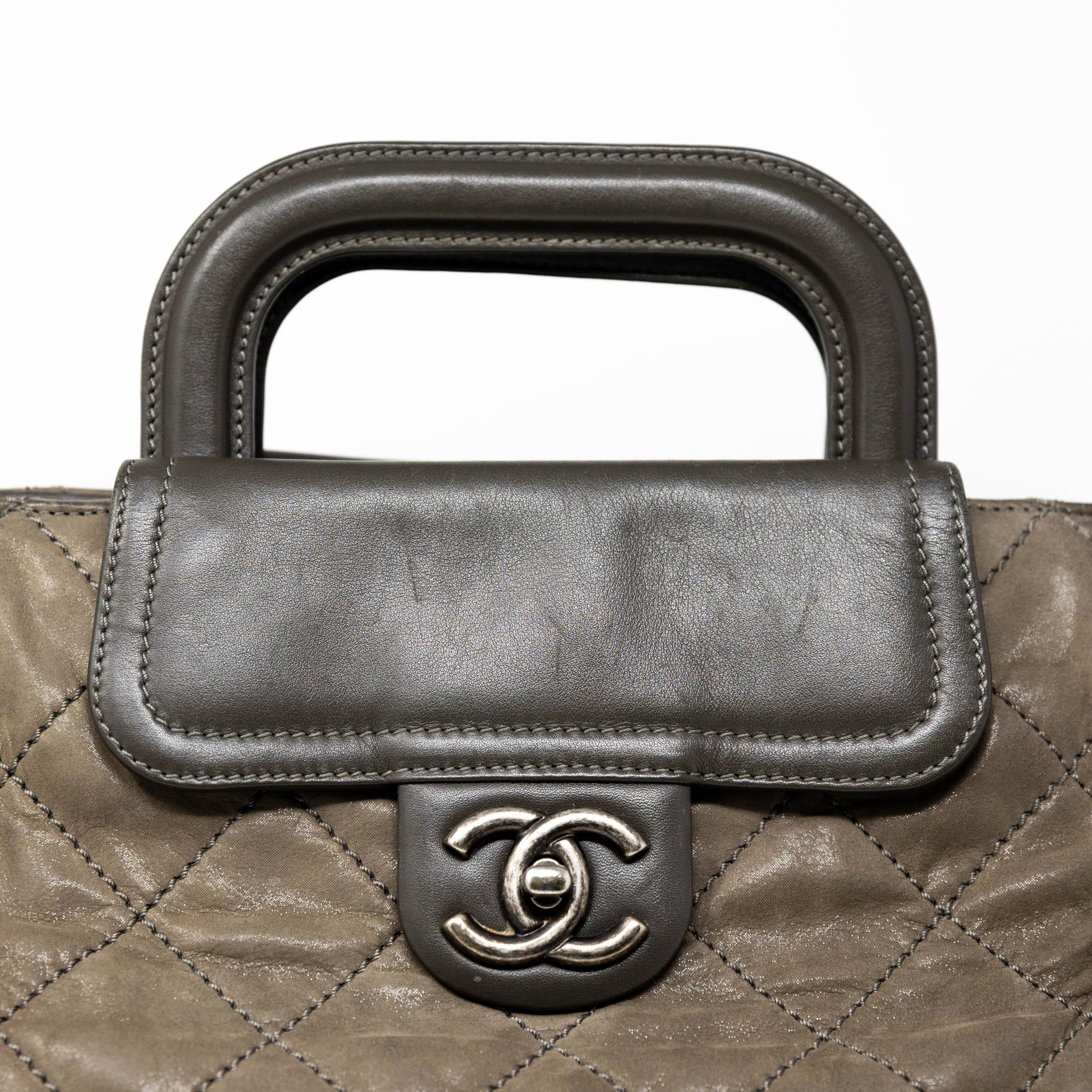 Chanel Brown In The Mix XL Tote