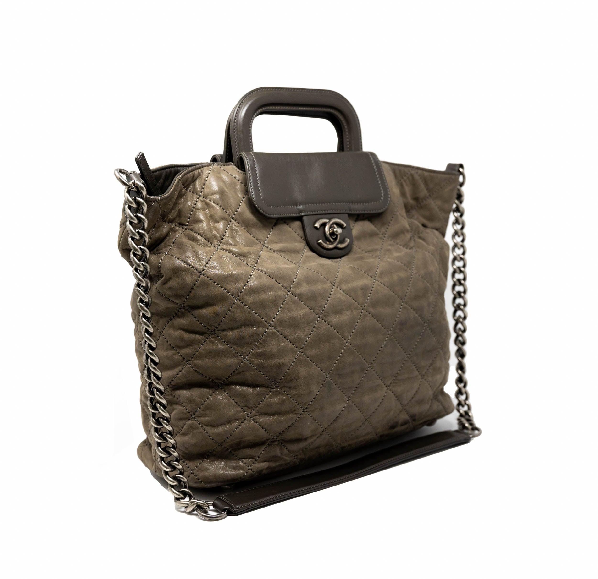 Chanel Brown In The Mix XL Tote