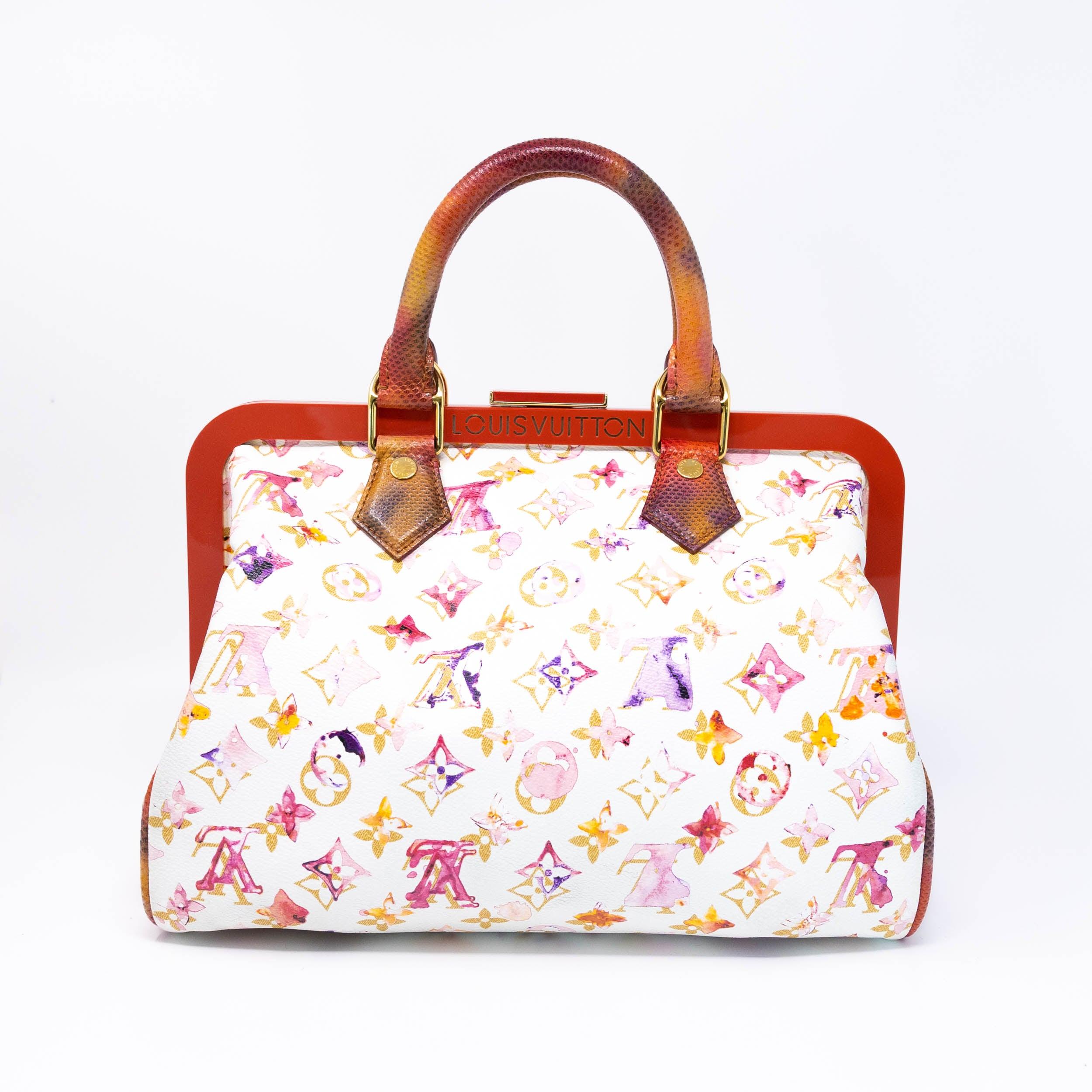 Louis Vuitton Aquarelle Frame Speedy 30