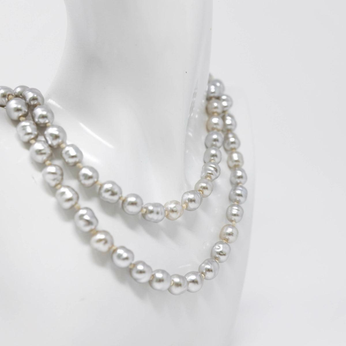 Chanel Pearl Long Necklace