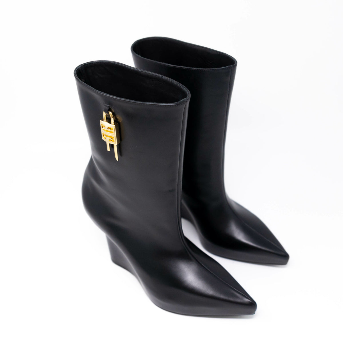 Givenchy Black G Lock Ankle Boots 37