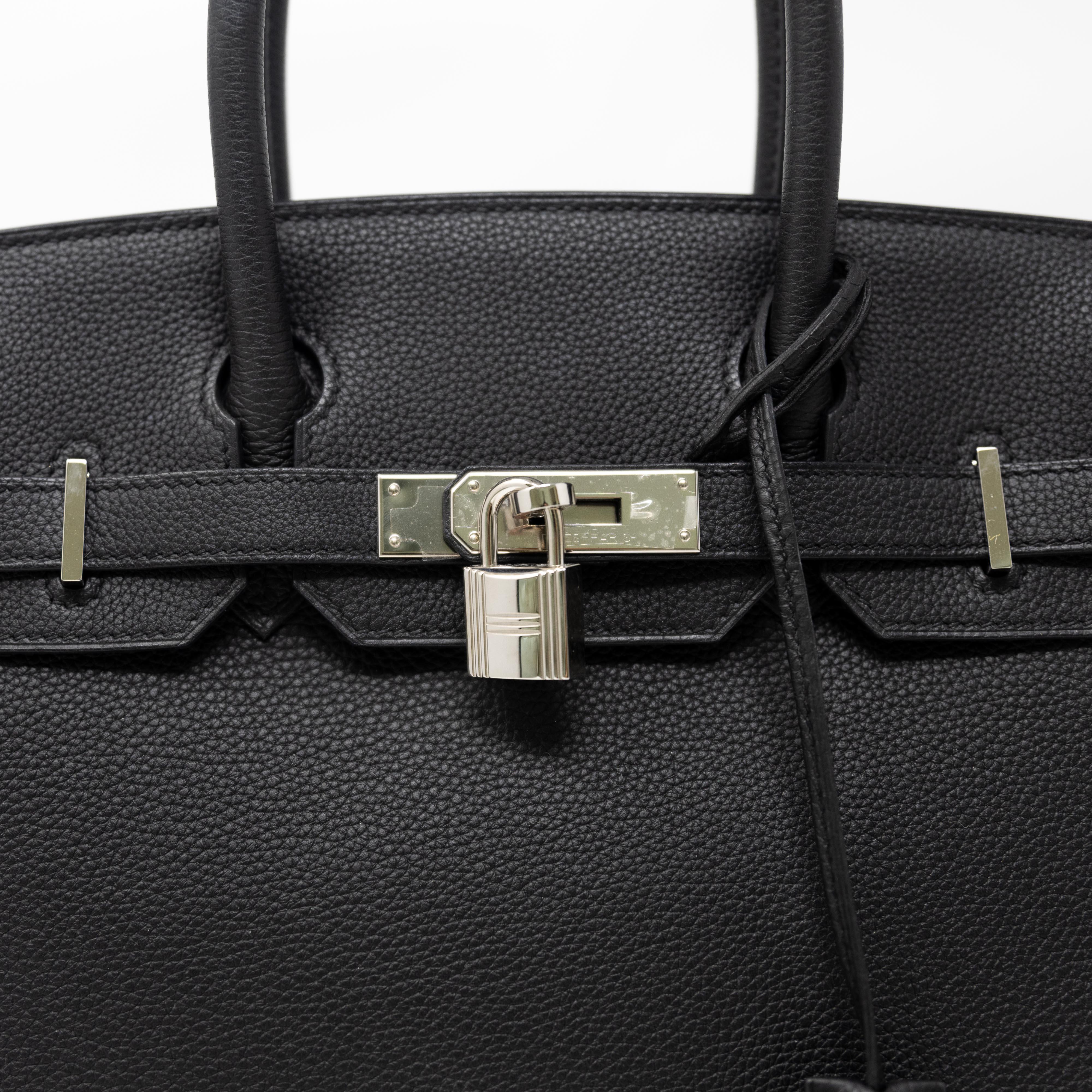 Hermes Noir Togo Birkin 30