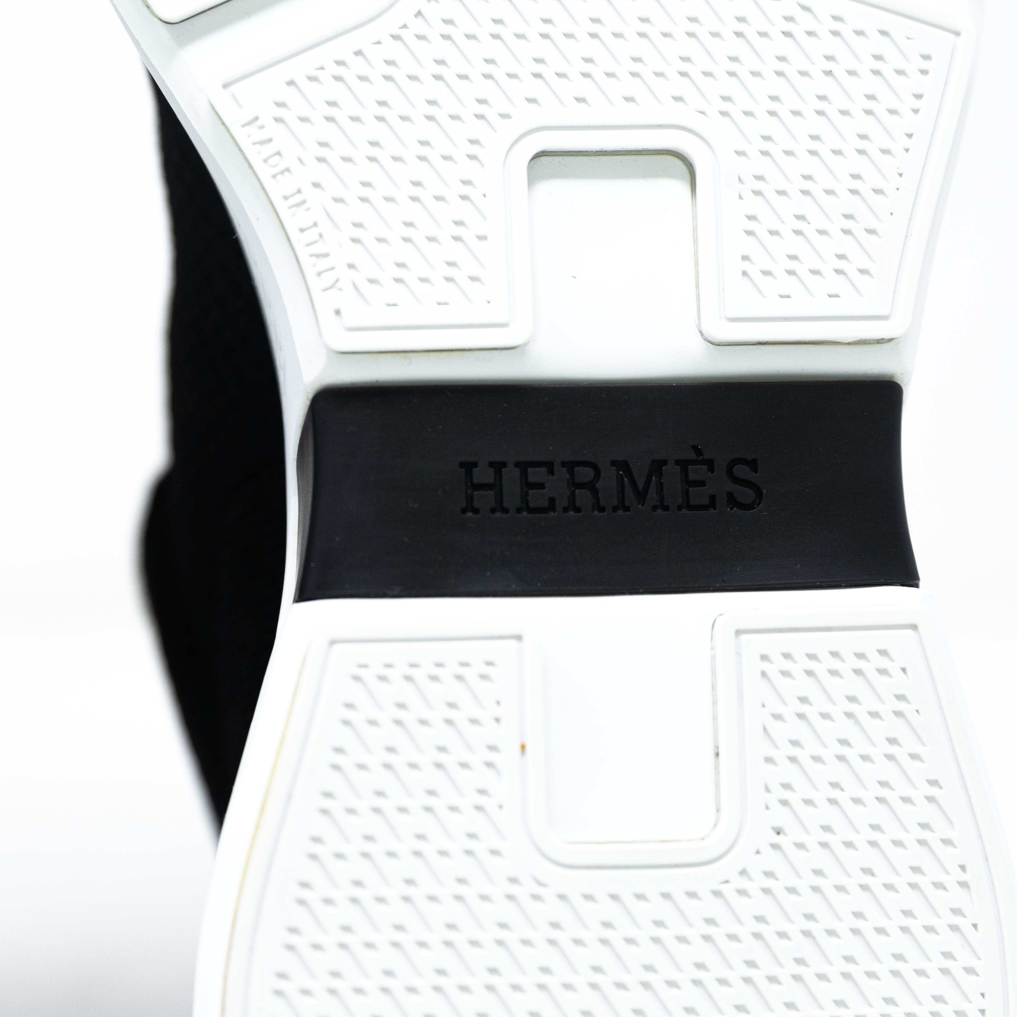 Hermes Noir Héros Sneakers 35