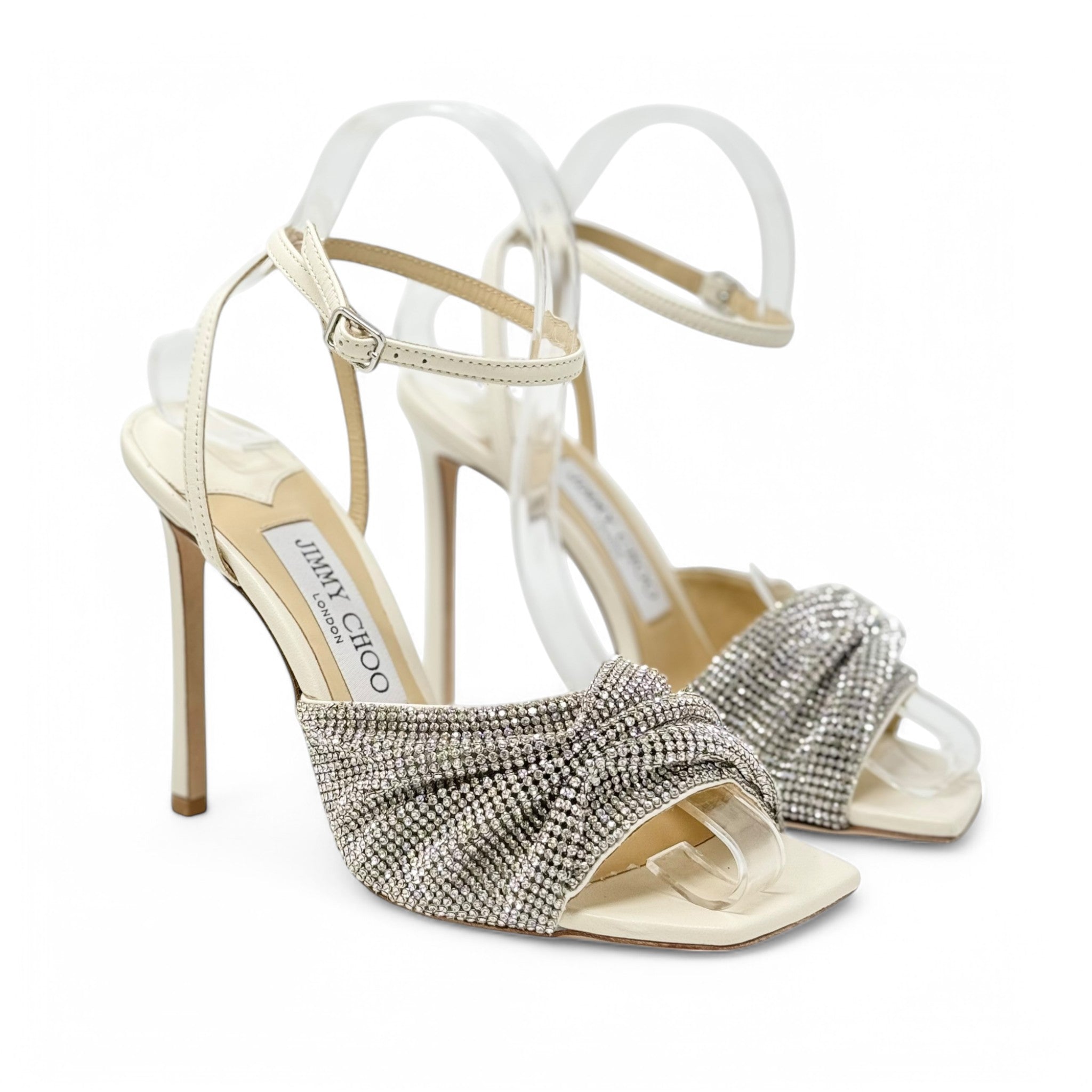 Jimmy Choo Latte Naria Sandals 36