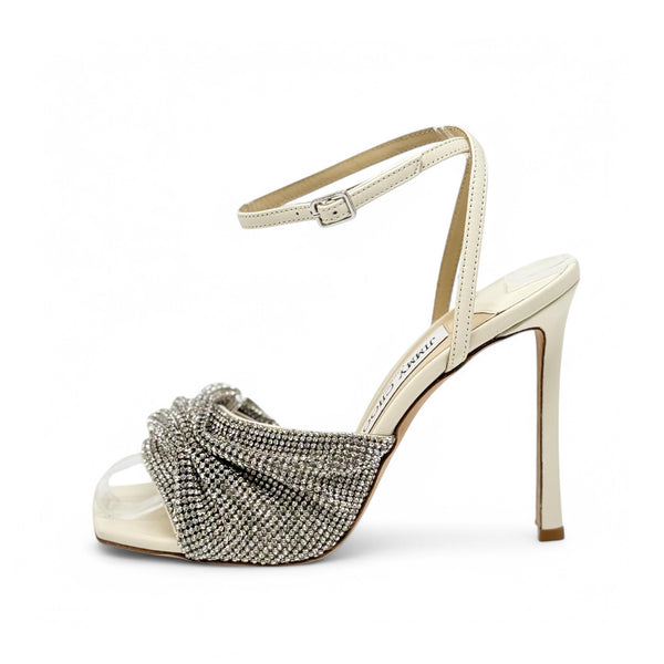 Jimmy Choo Latte Naria Sandals 36 | Jadore Couture