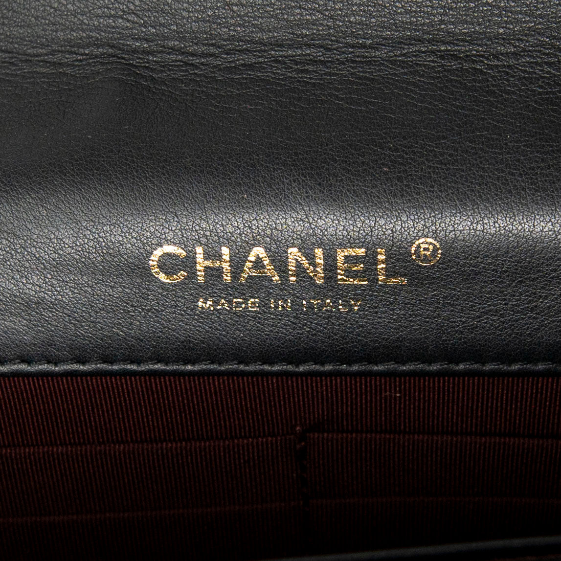 Chanel Black Golden Class Clutch On Chain