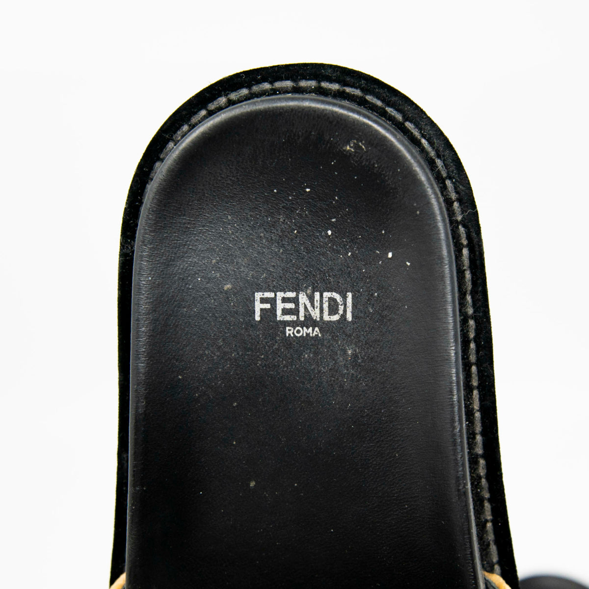 Fendi FF Velvet Forever Slides 36