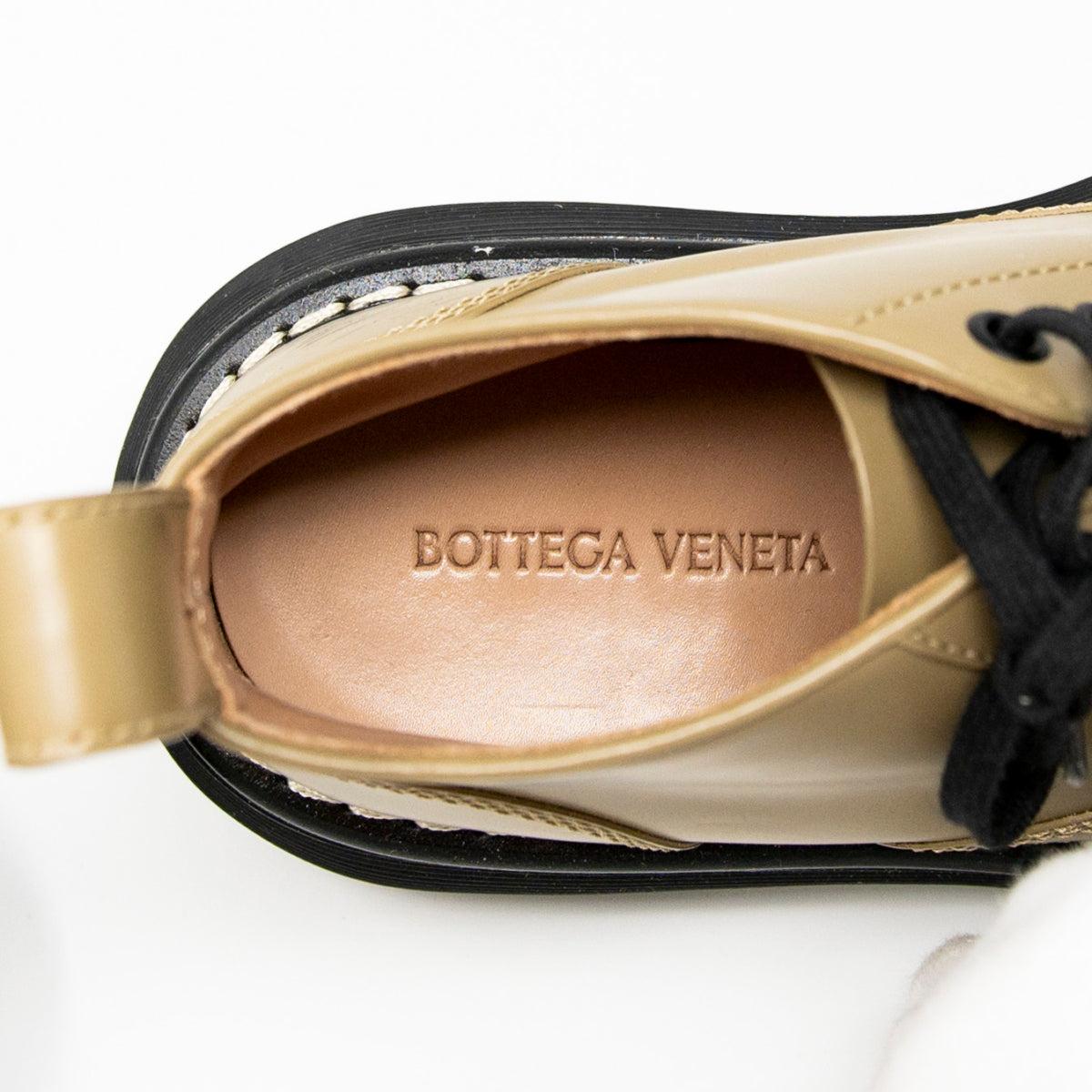 Bottega Veneta Khaki The Bounce Boots 37