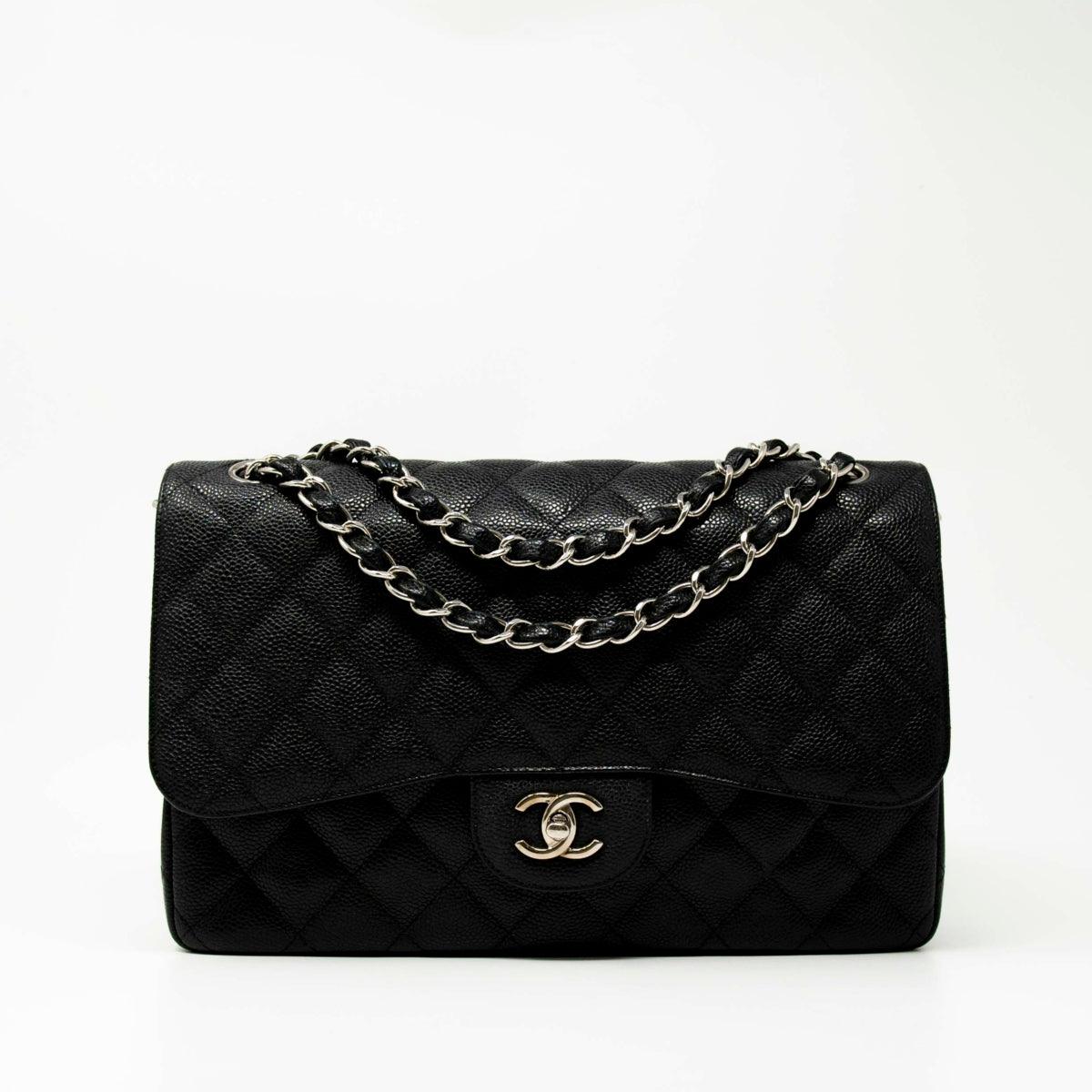 Black classic flap chanel bag Clearance