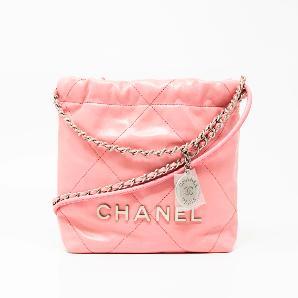 Chanel Pink Mini 22 Hobo