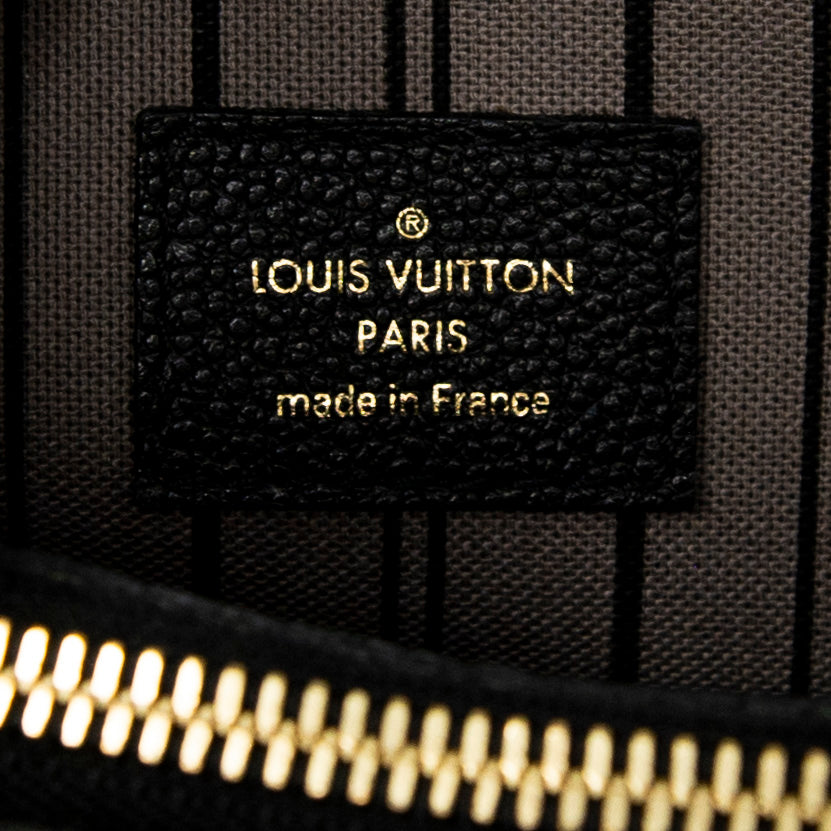 Louis Vuitton Black Empreinte Montaigne BB