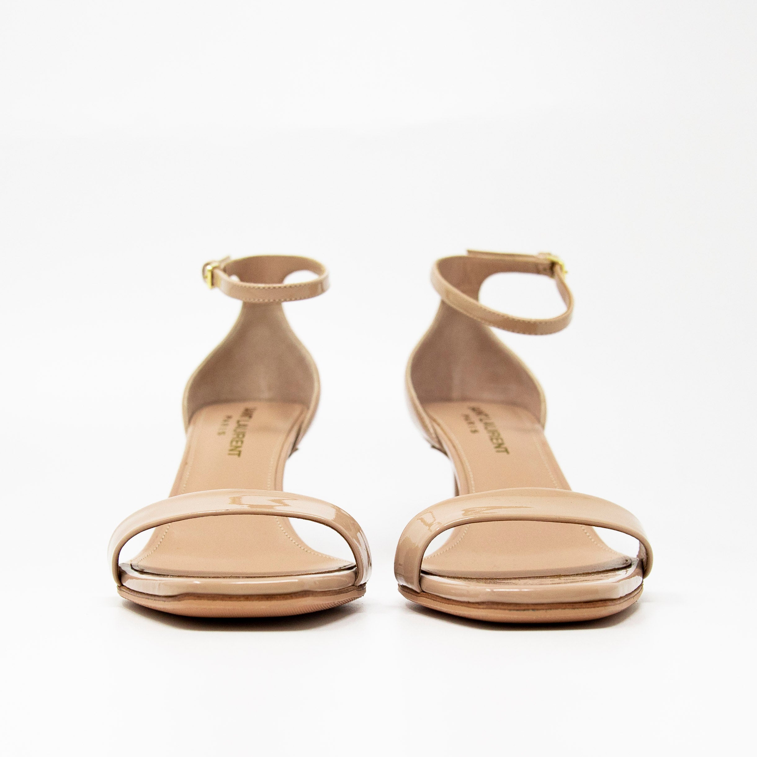 Saint Laurent Nude Amber Sandals 35.5