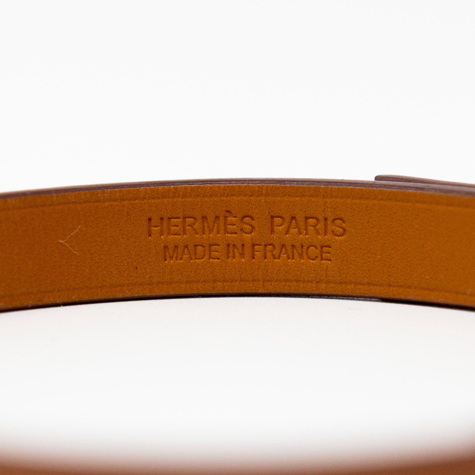 Hermes Gold Swift Kelly Double Tour Bracelet T3