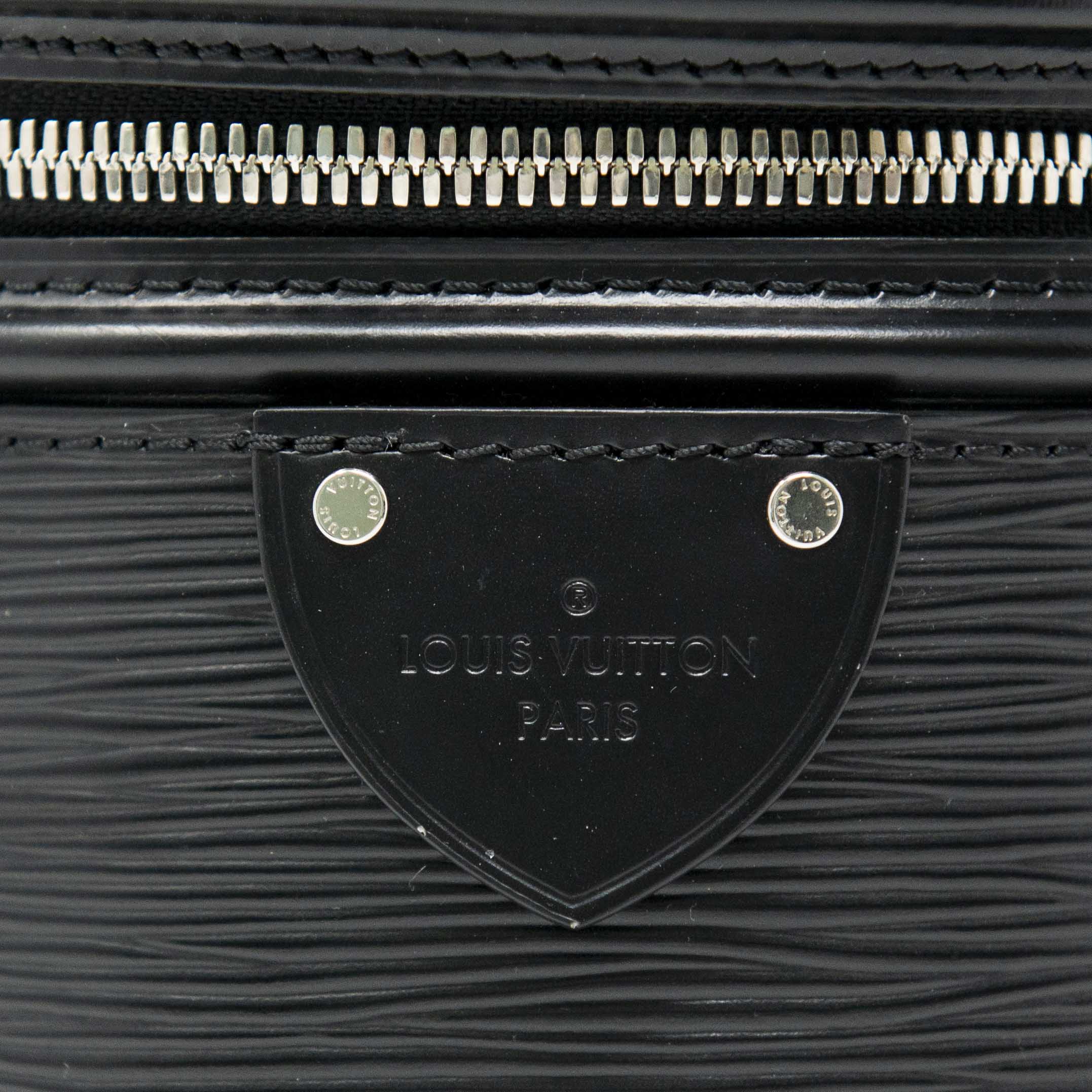 Louis Vuitton Black Epi Cannes Bag