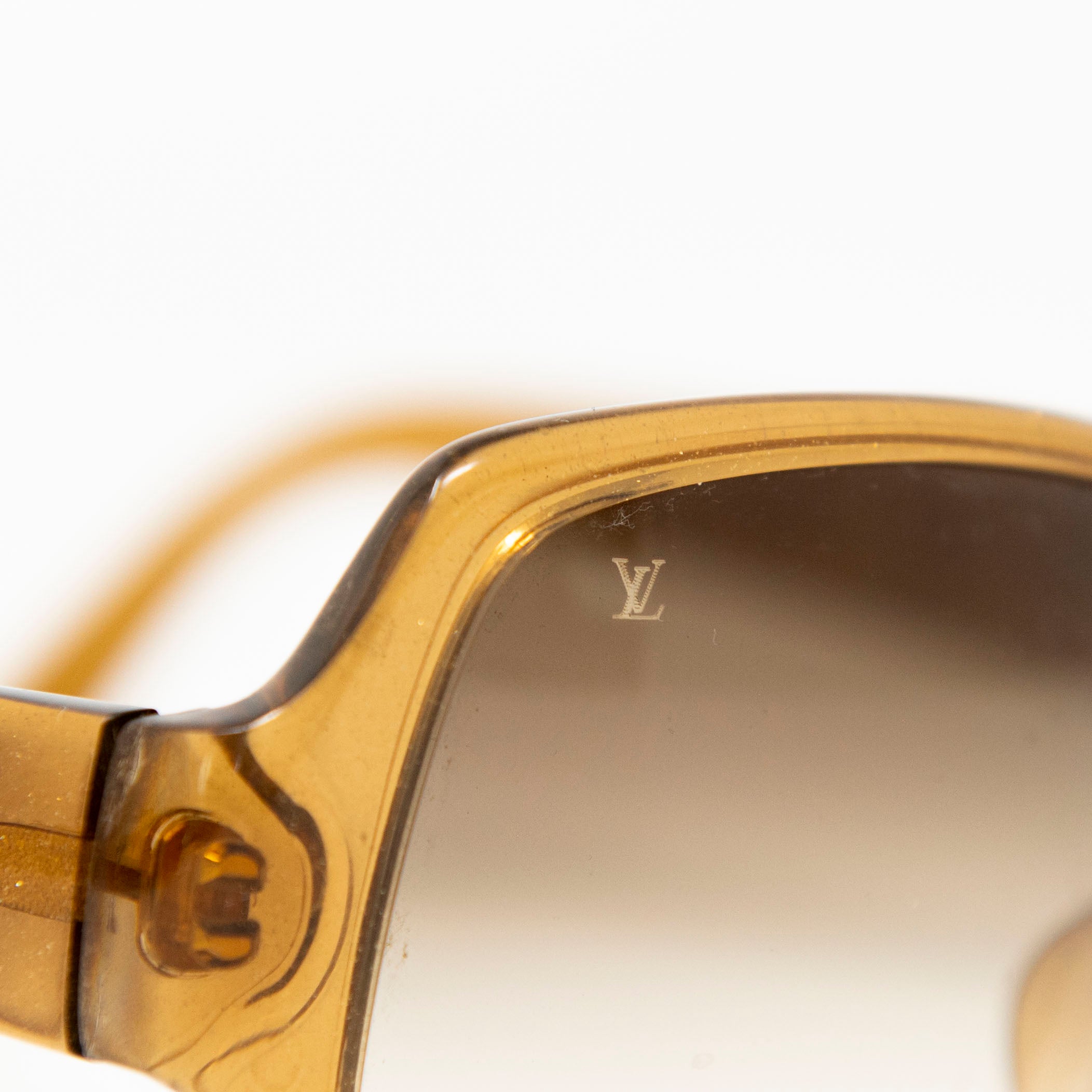 Louis Vuitton Brown Glitter Obsession Sunglasses Z0025E