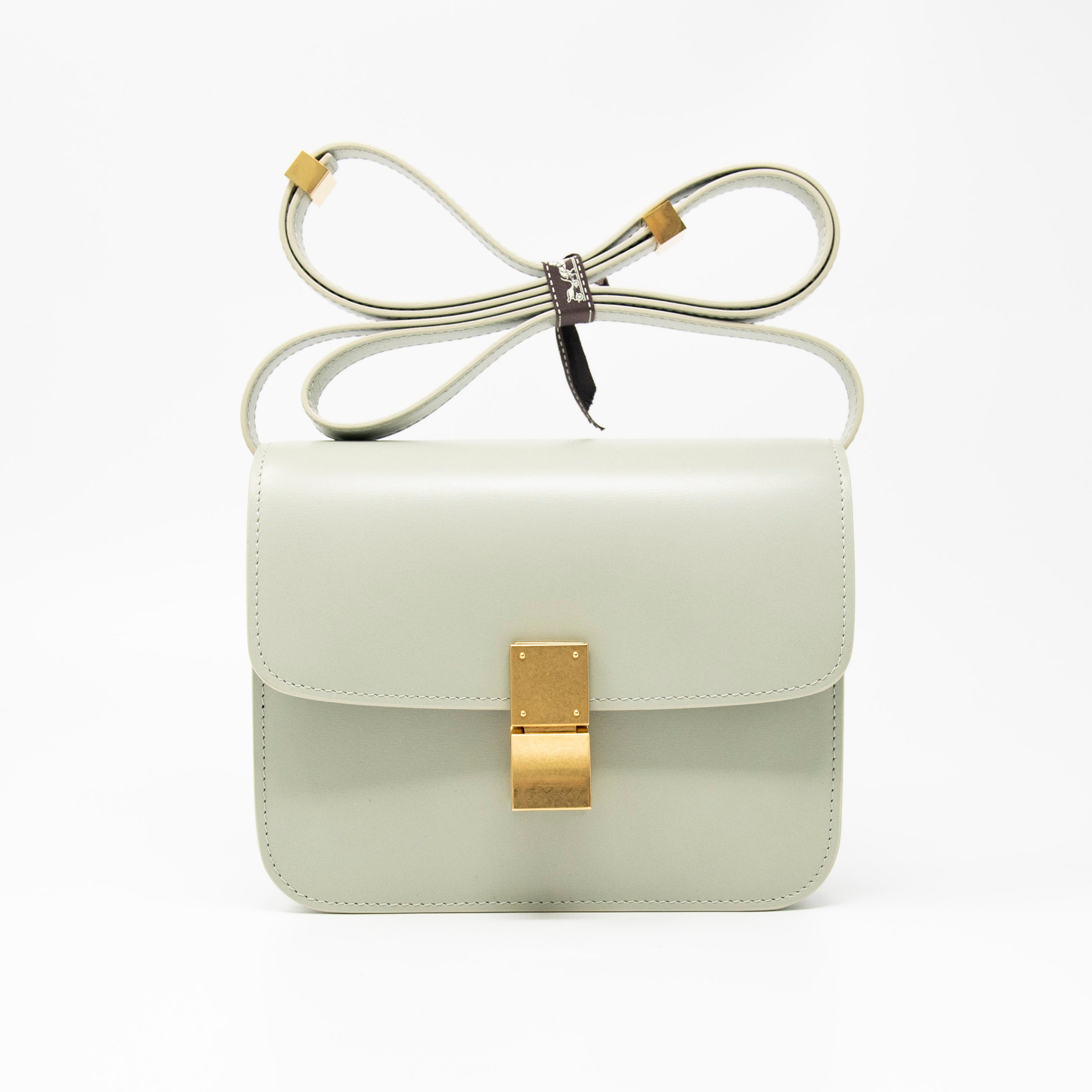 Celine Green Calfskin Teen Box Bag