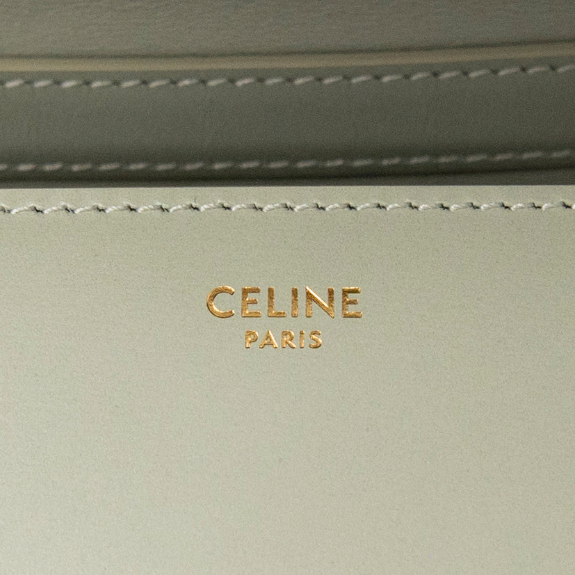 Celine Green Calfskin Teen Box Bag