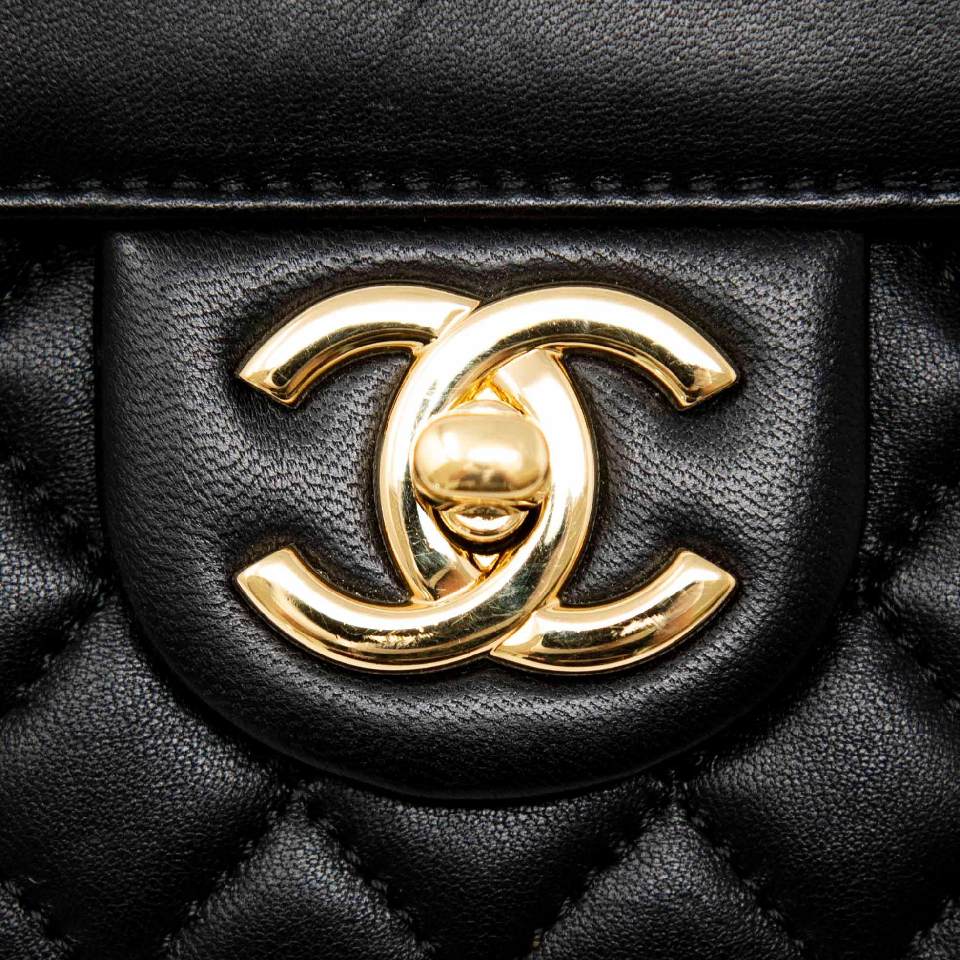 Chanel Black Unchained Flap