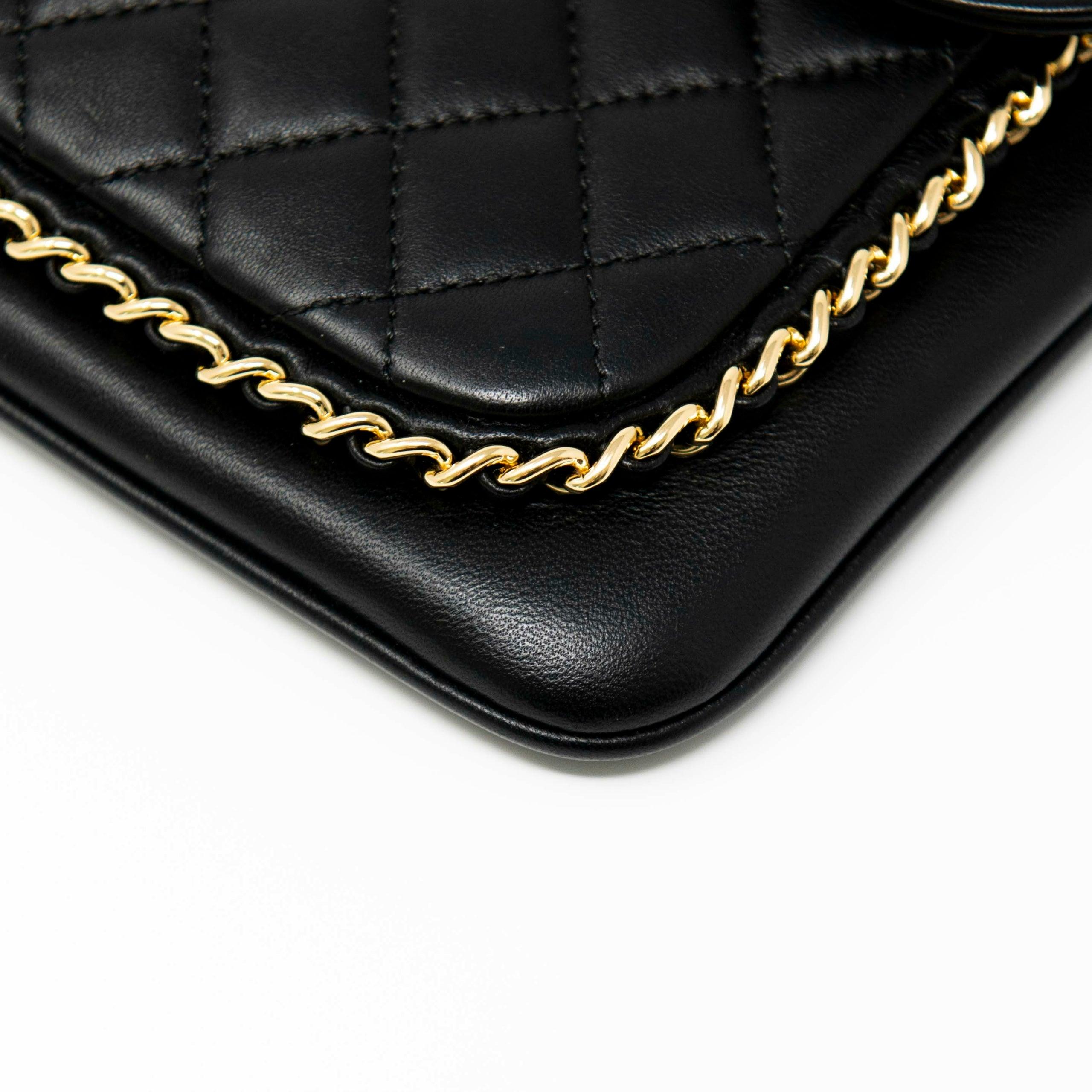 Chanel Black Unchained Flap