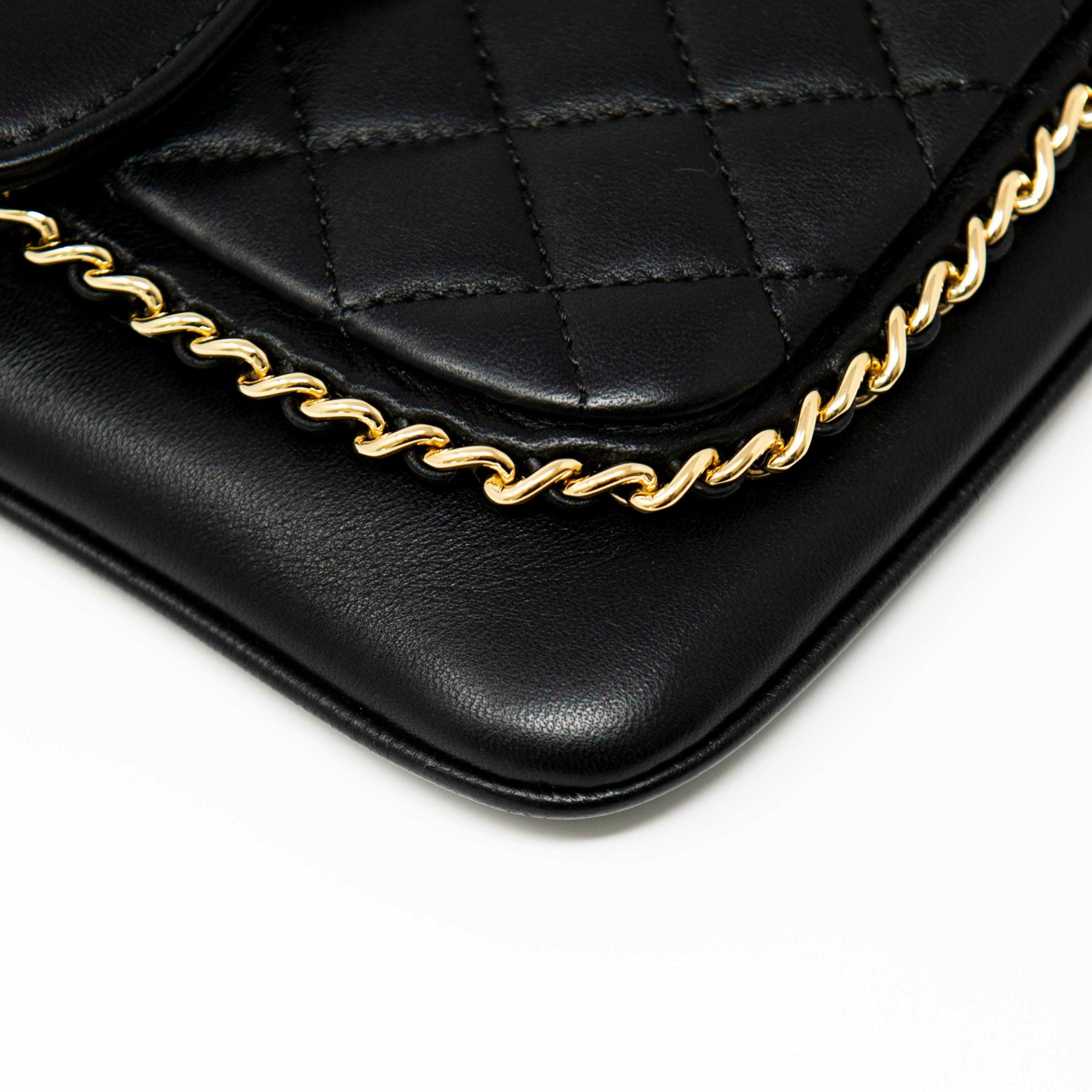 Chanel Black Unchained Flap