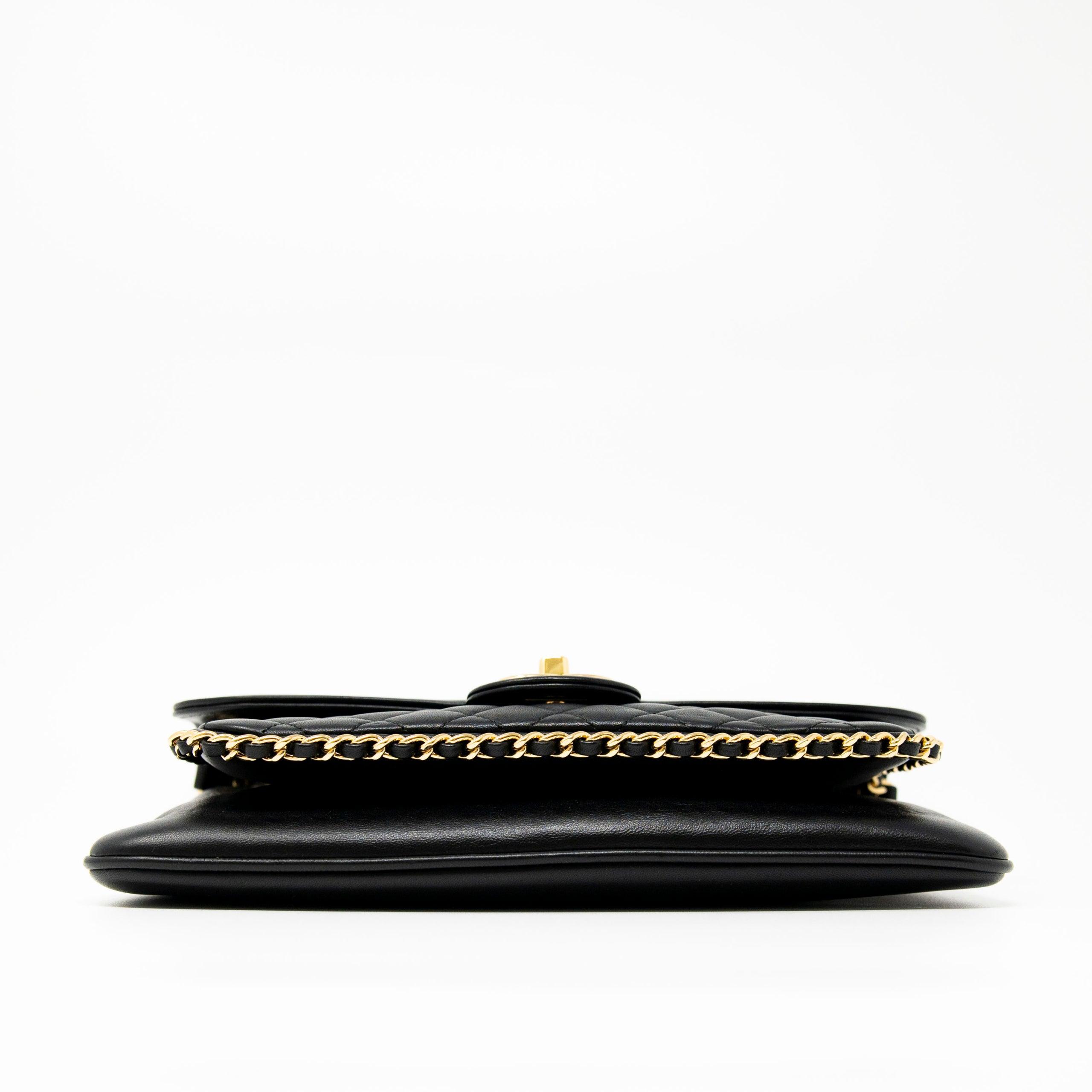 Chanel Black Unchained Flap