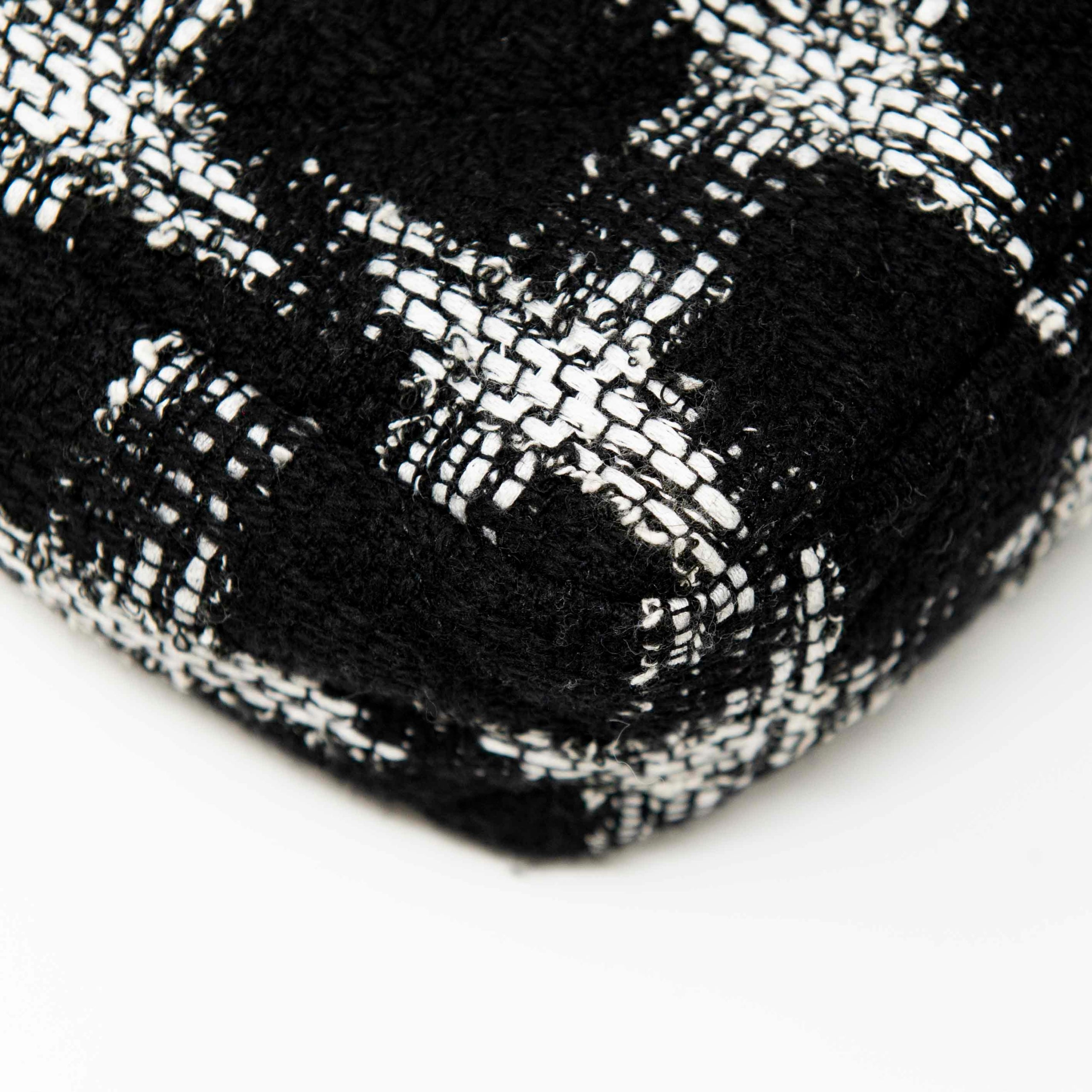 Chanel Black Tweed Small 19 Flap
