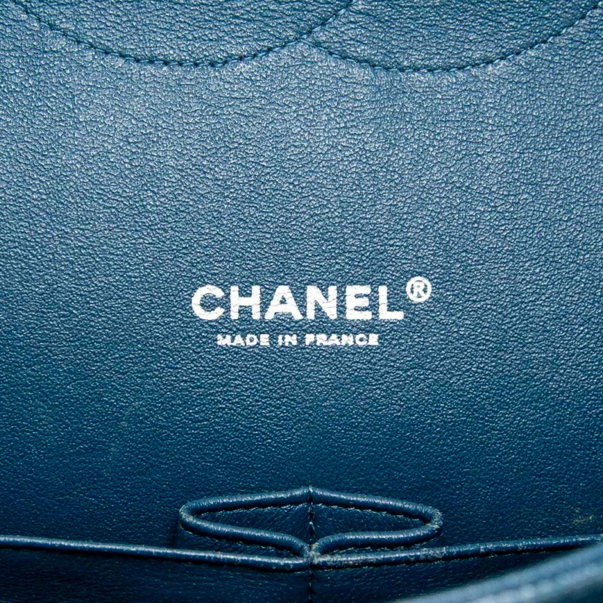 Chanel Blue Maxi Classic Flap