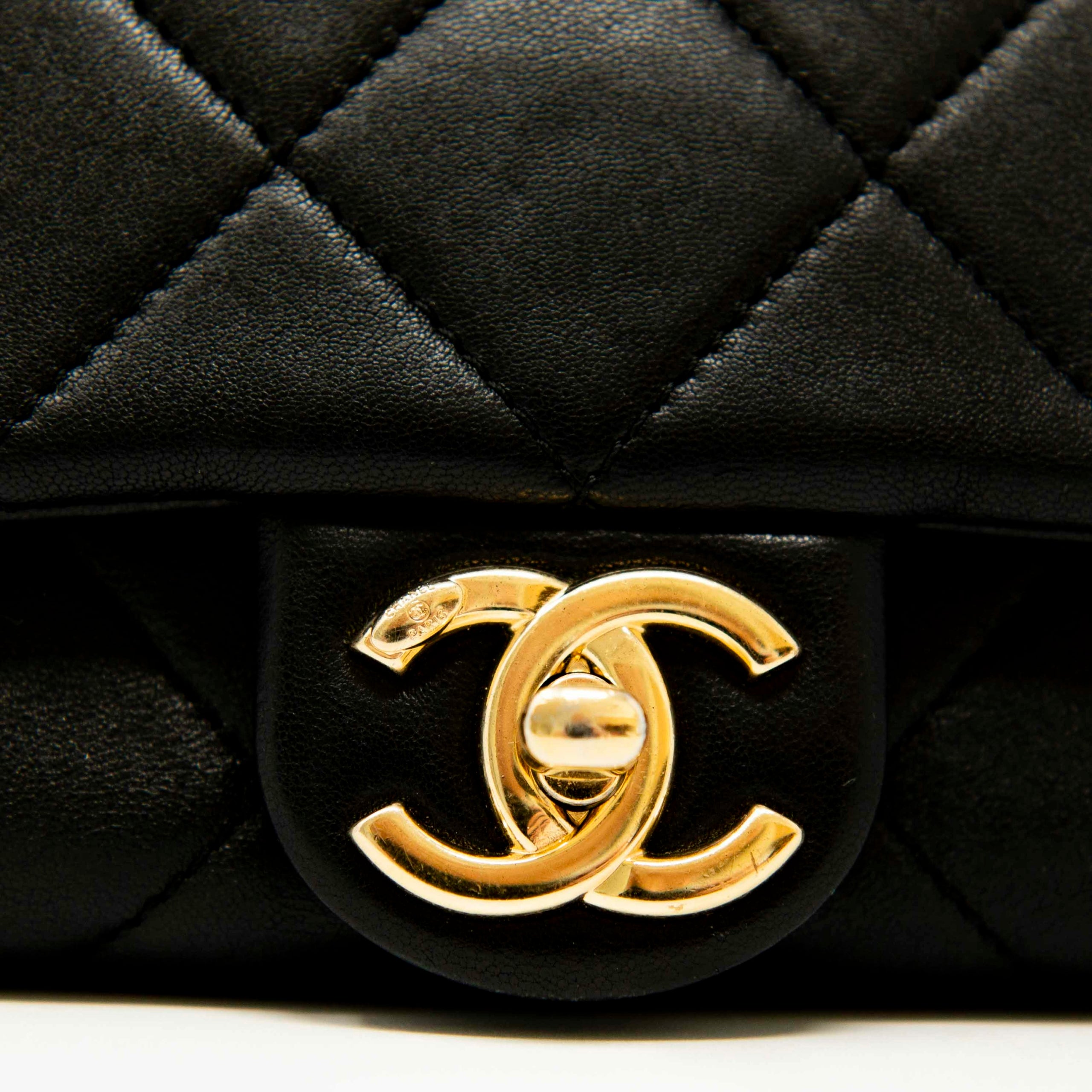 Chanel Black Top Handle Flap